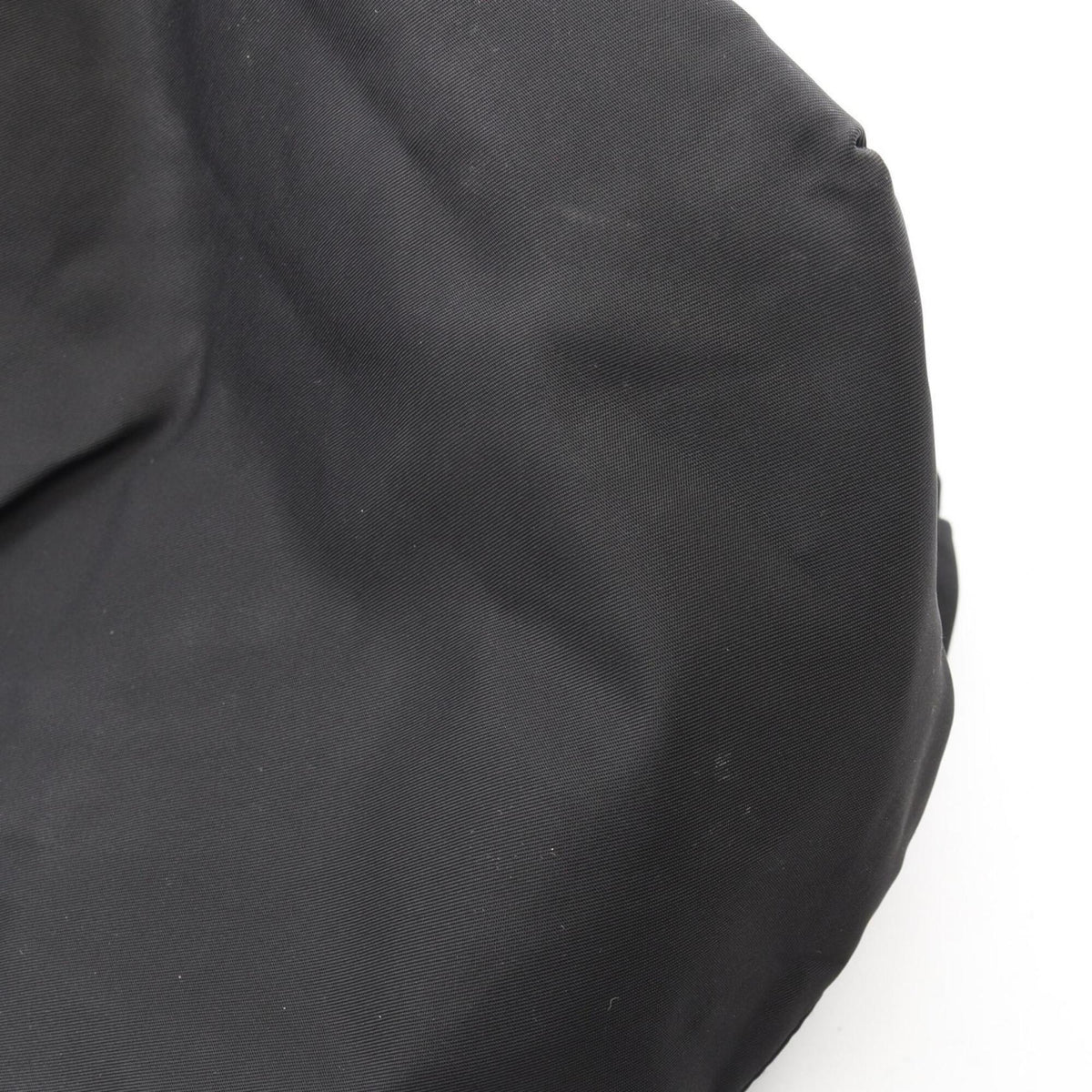 Prada Black Nylon Leather Handbag (Pre-Owned)