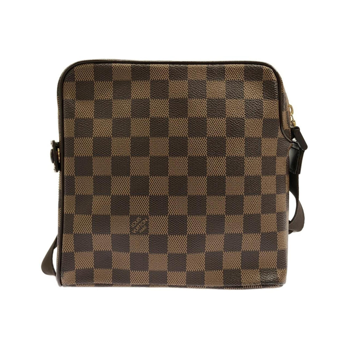 Louis Vuitton Ebene Coated Canvas Shoulder Bag (Pre-Owned)