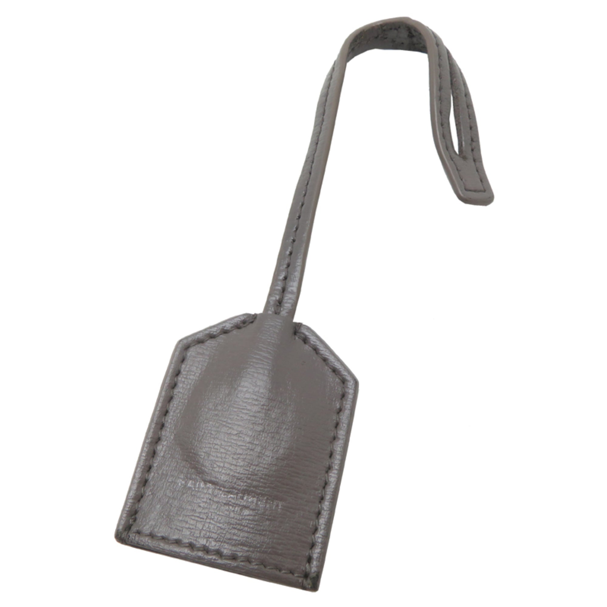 Saint Laurent Grayish Leather Shoulder Bag (Pre-Owned)