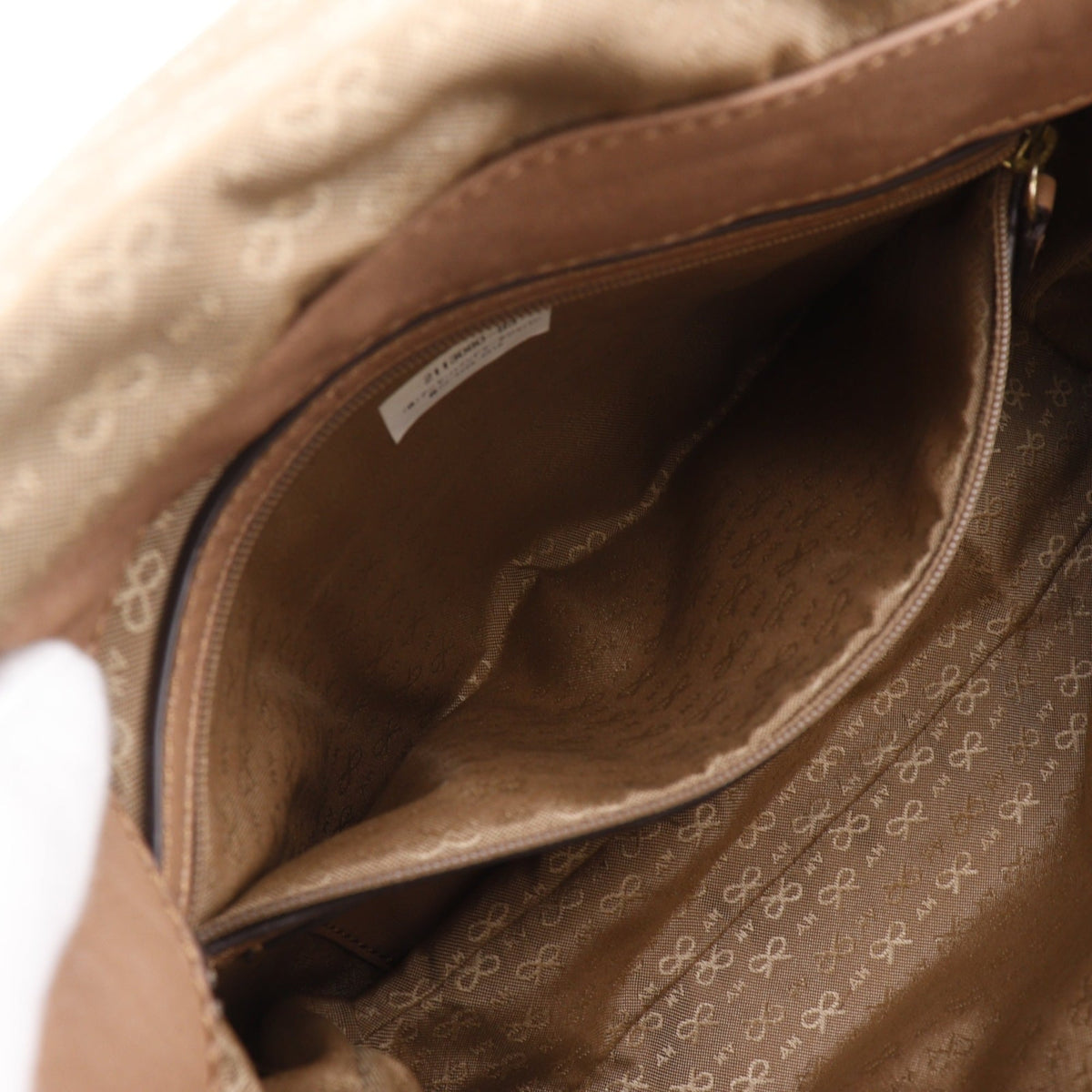 Anya Hindmarch Beige Leather Shoulder Bag (Pre-Owned)