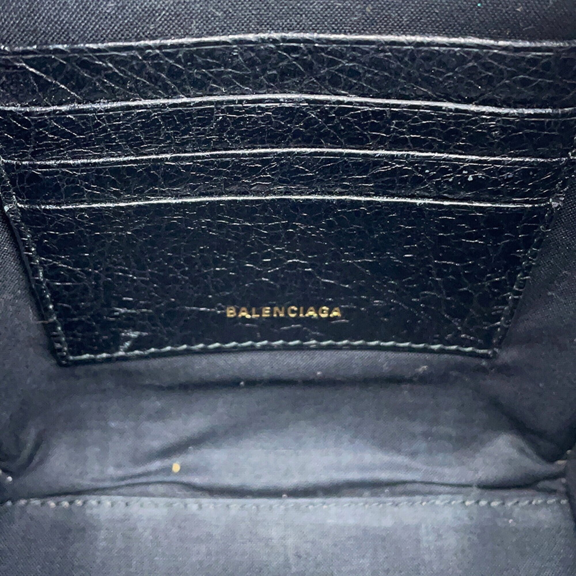 Balenciaga Black Multi-Color Leather Handbag Shoulder Bag (Pre-Owned)