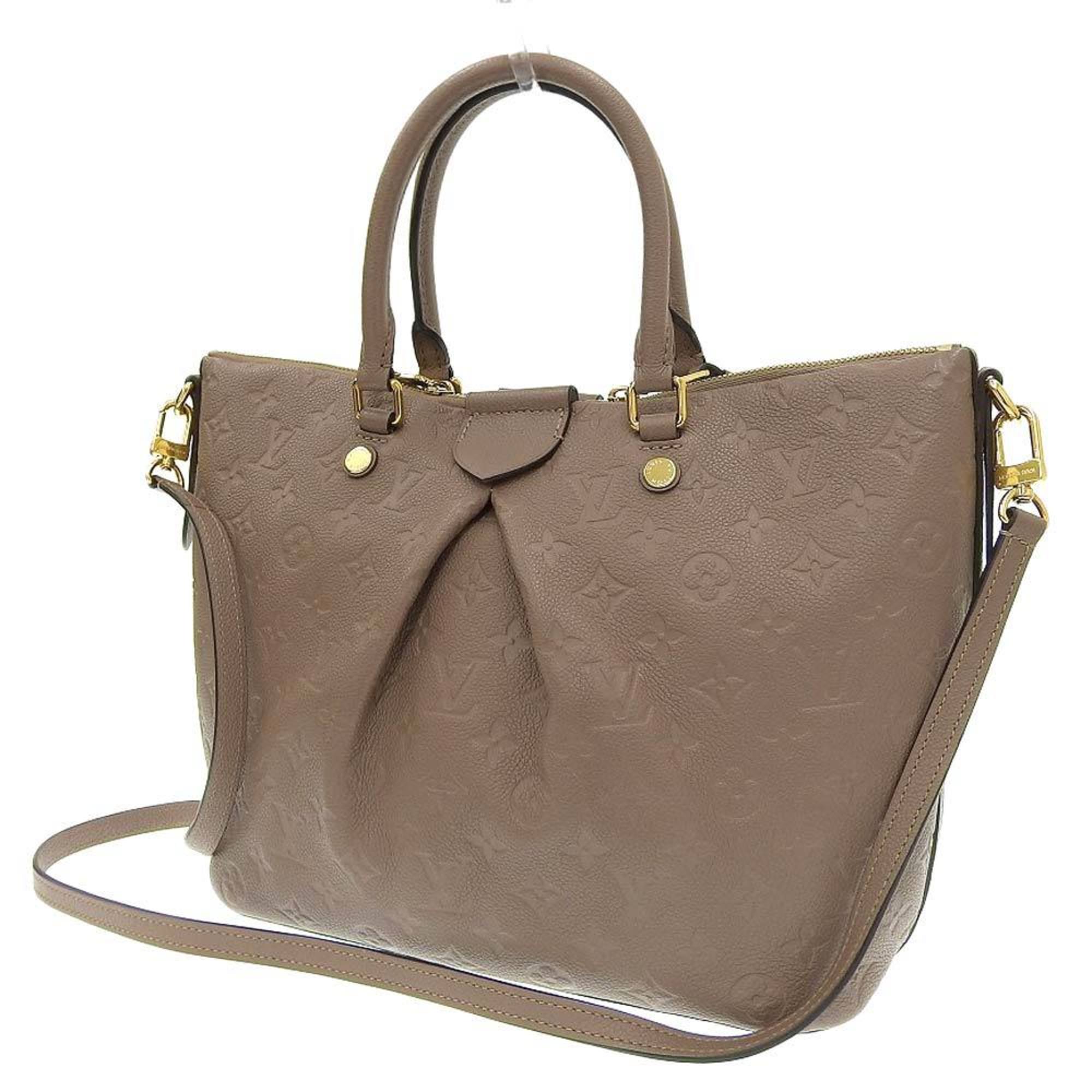 Louis Vuitton Monogram Empreinte Taupe Monogram Empreinte Handbag (Pre-Owned)