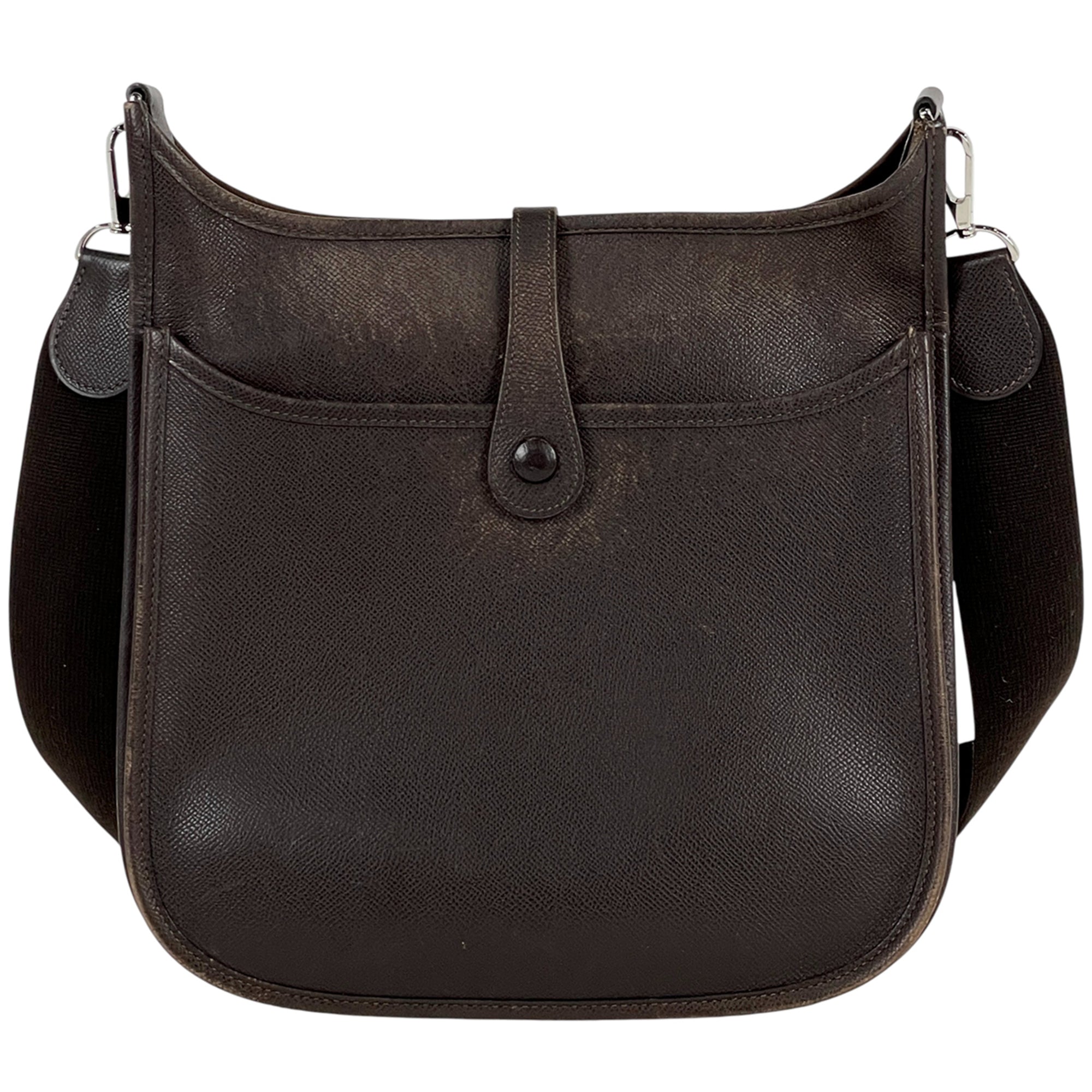 Hermes Chocolat Shoulder Bag (Pre-Owned)
