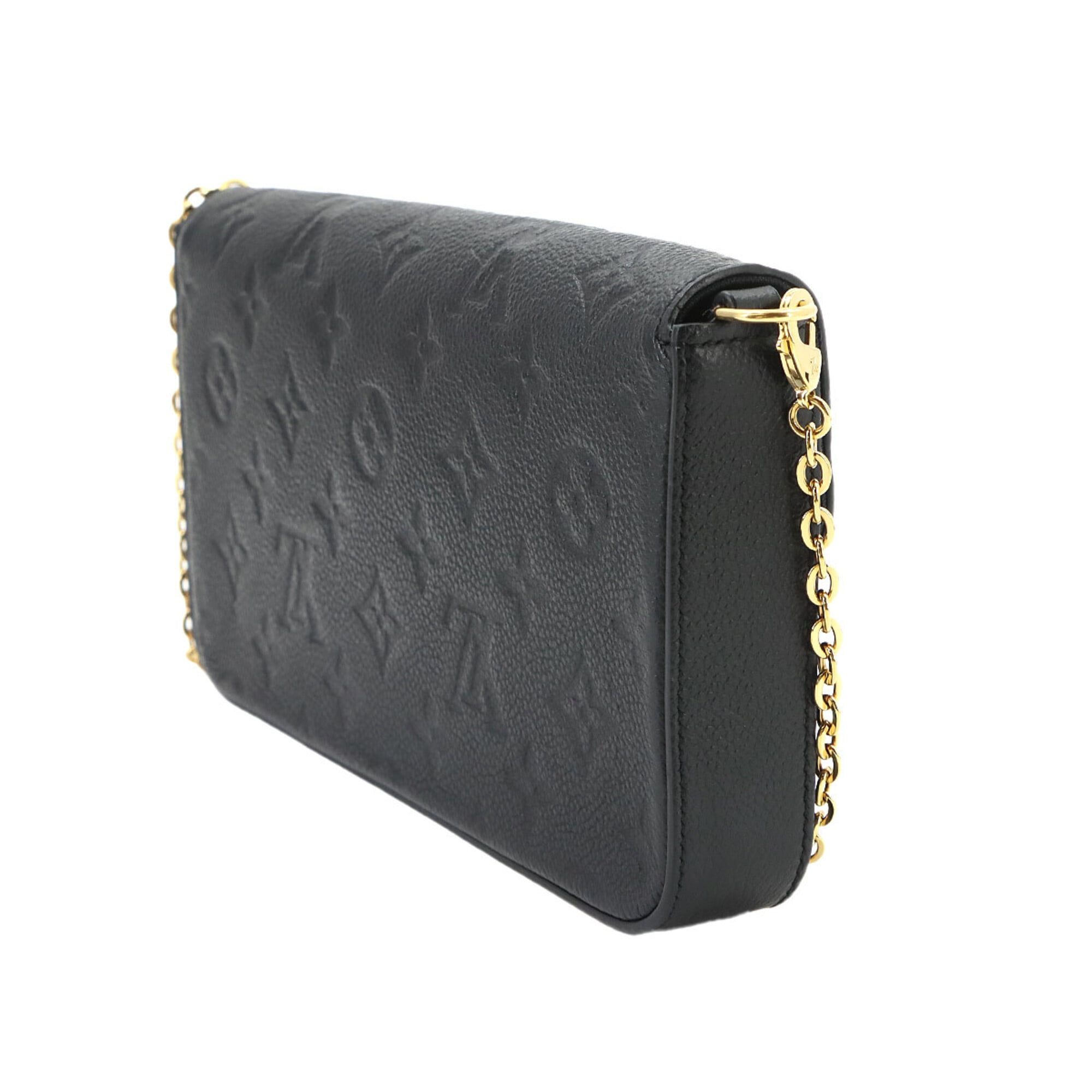 Louis Vuitton Noir Monogram Empreinte Pochette (Pre-Owned)