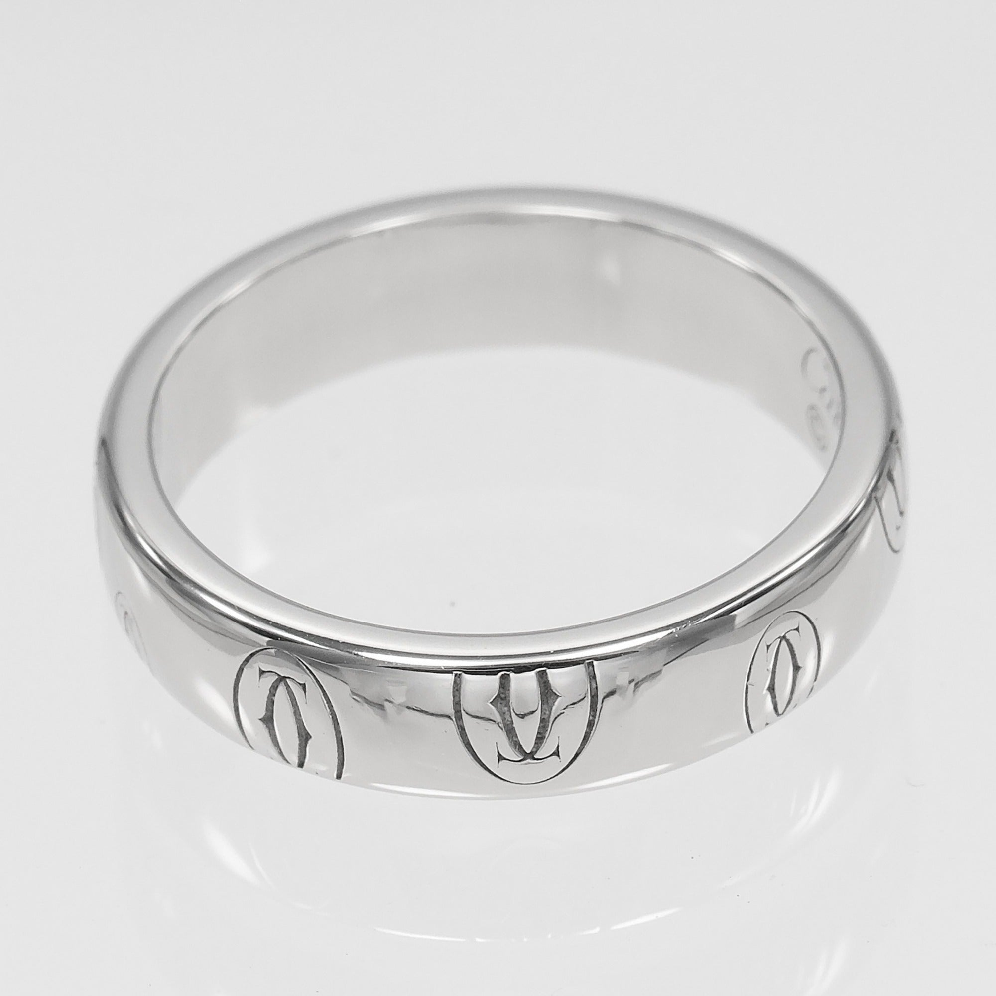 Cartier Platinum 950 Band Ring (Pre-Owned)