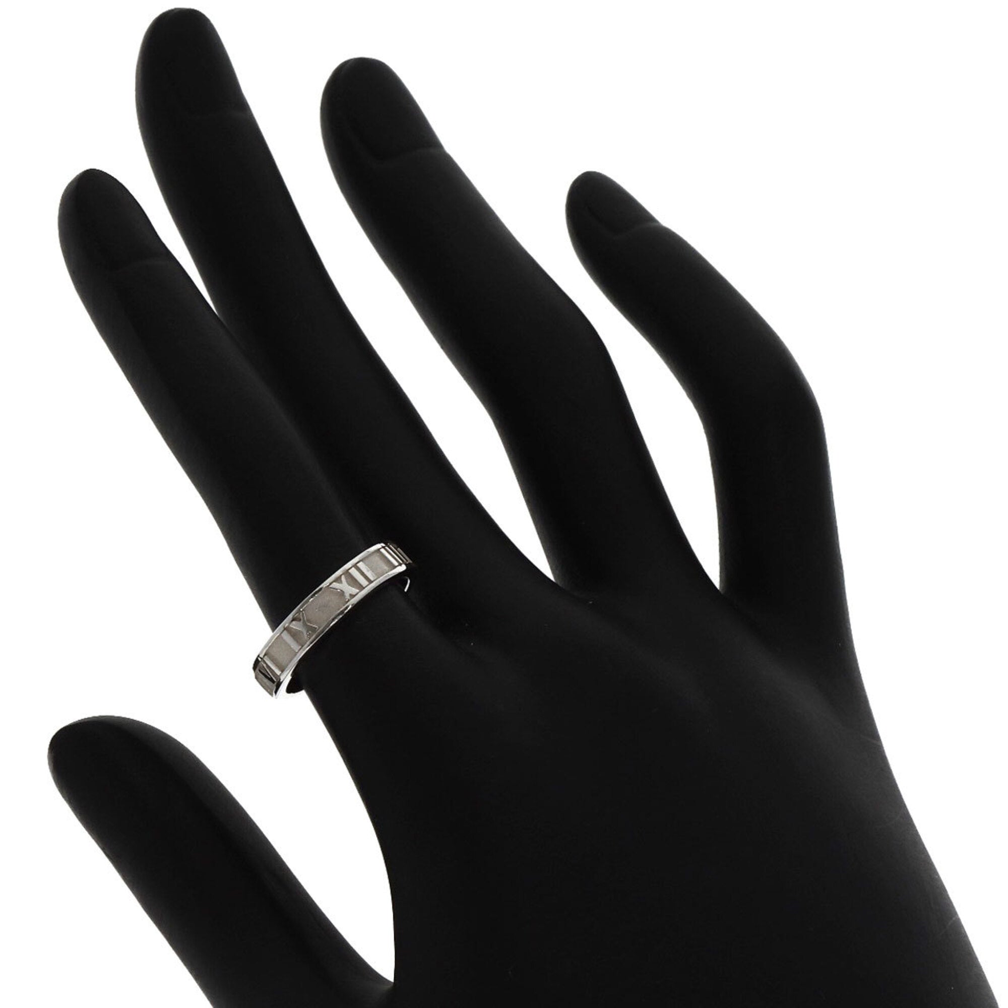 Tiffany Silver Band Ring (Pre-Owned)