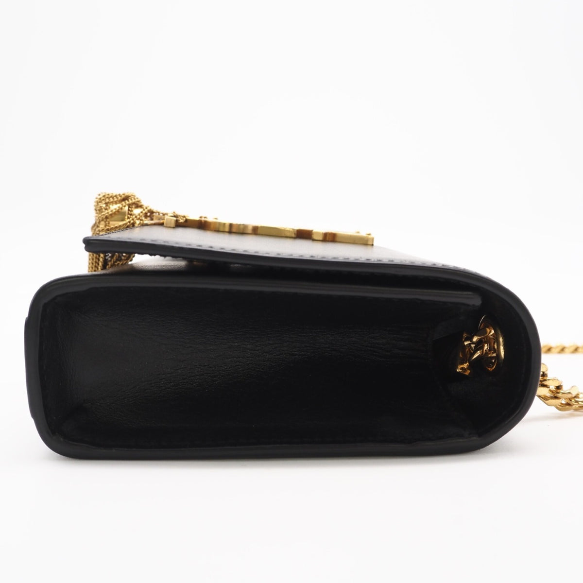 Yves Saint Laurent Black Leather Shoulder Bag (Pre-Owned)