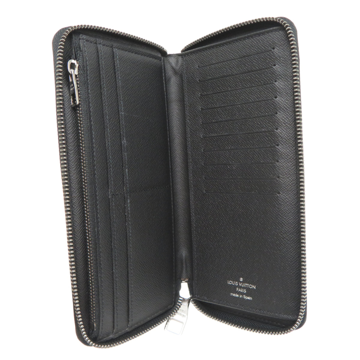 Louis Vuitton Black Monogram Eclipse Long Wallet (Bi-Fold) (Pre-Owned)
