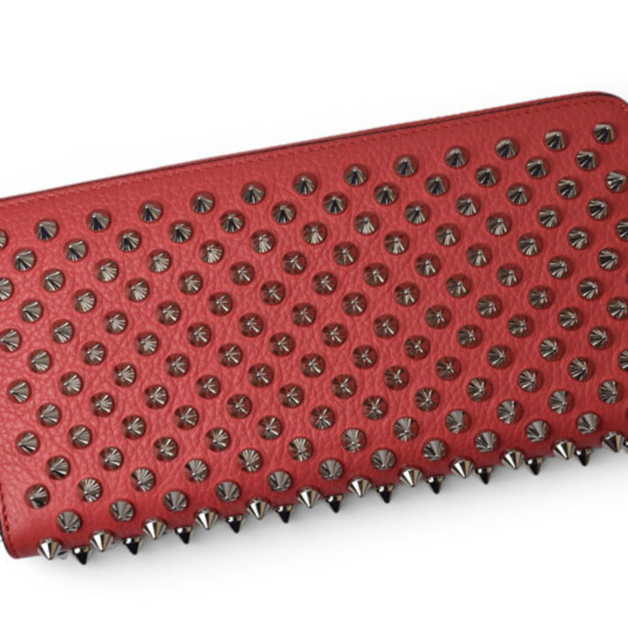 Christian Louboutin Leather Long Wallet (Bi-Fold) (Pre-Owned)