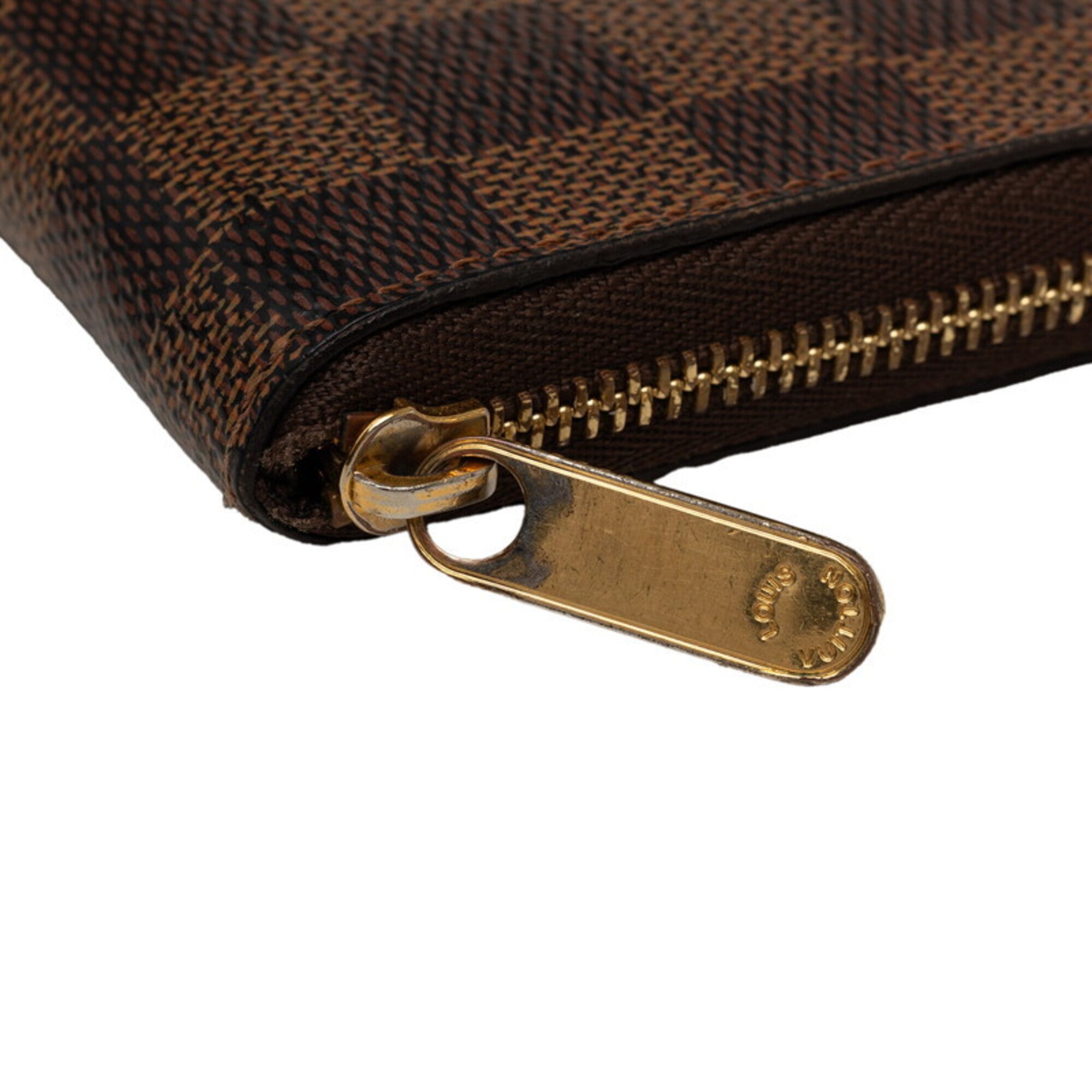 Louis Vuitton Brown Pvc Coin Purse/Coin Case (Pre-Owned)