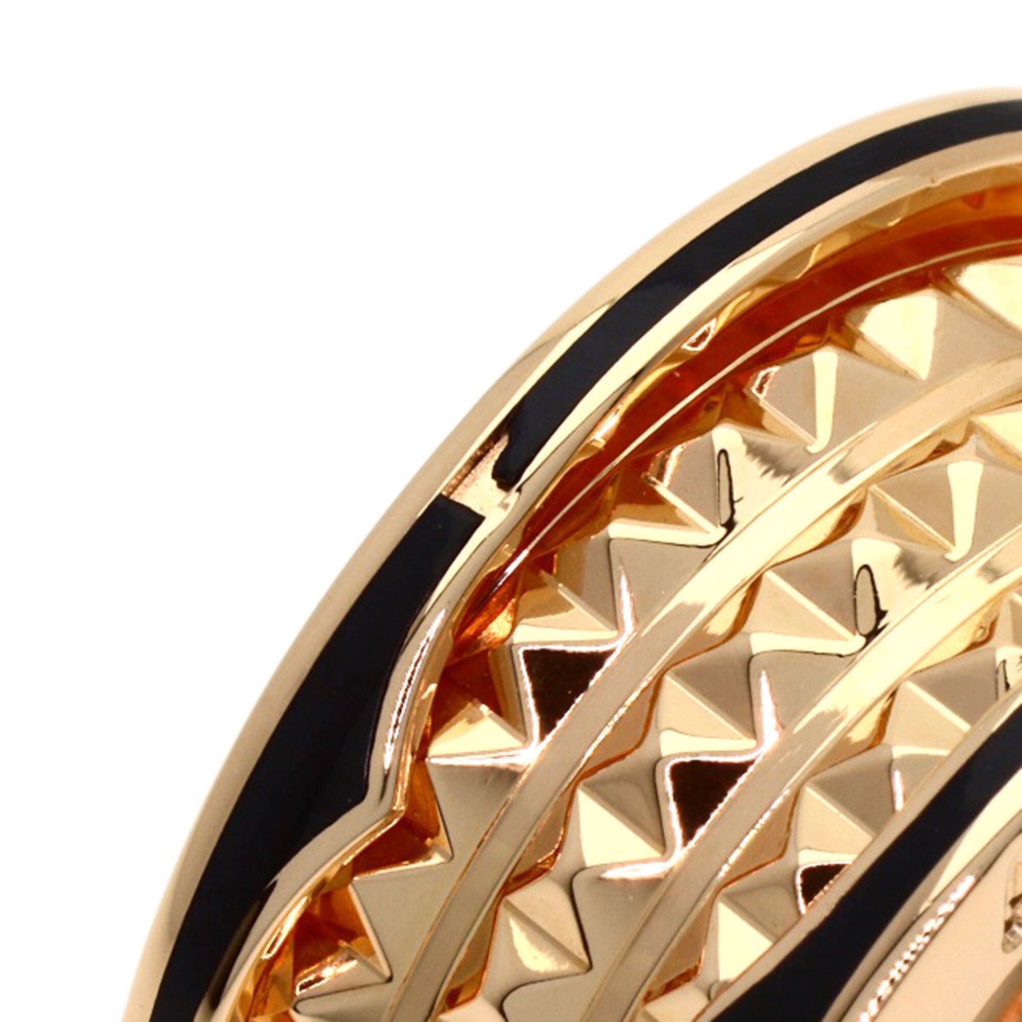 Bvlgari B.Zero1 Pink Gold (18K) Ceramic Band Ring (Pre-Owned)