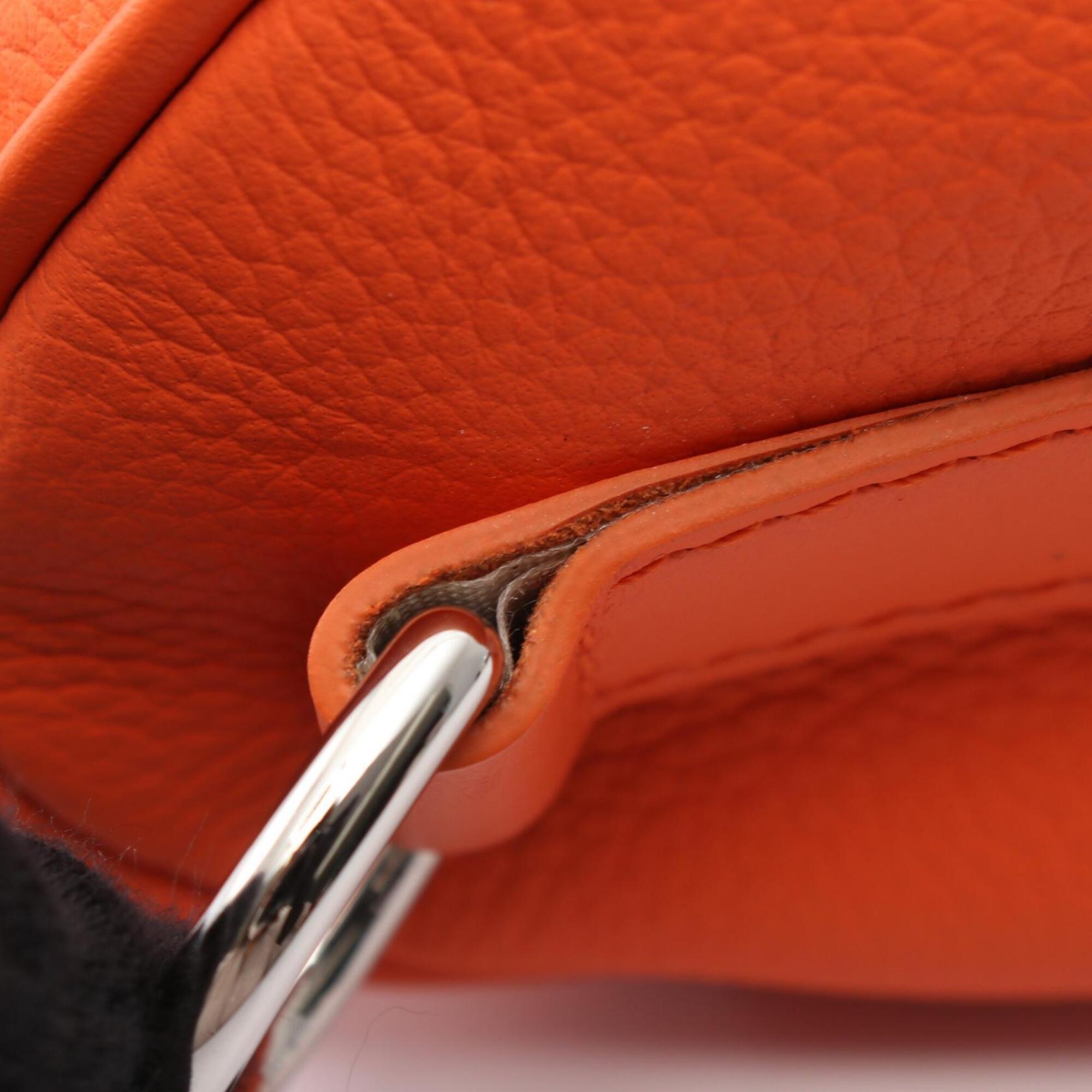 Louis Vuitton Red Color Leather Handbag (Pre-Owned)