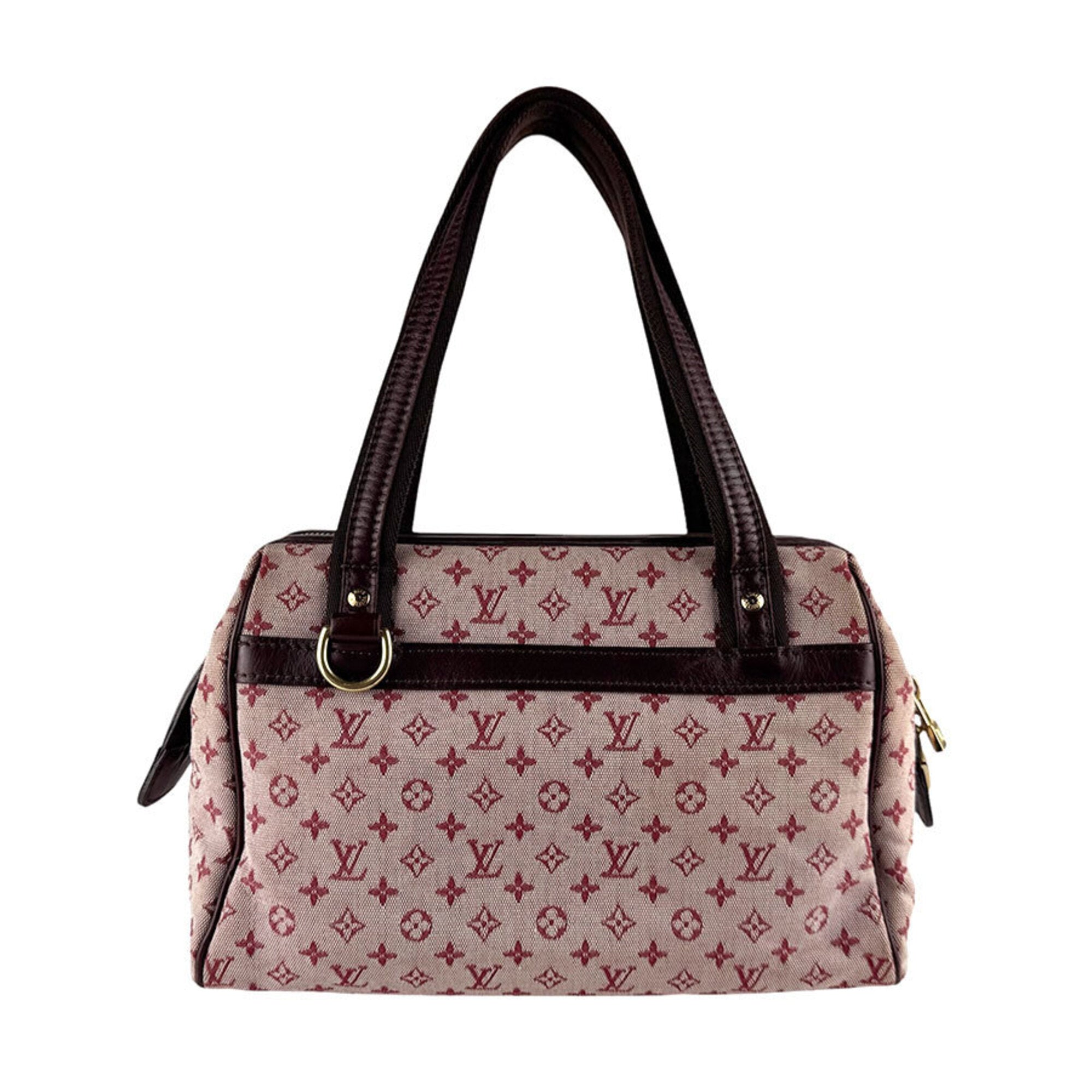 Louis Vuitton Burgundy Monogram Mini Handbag (Pre-Owned)