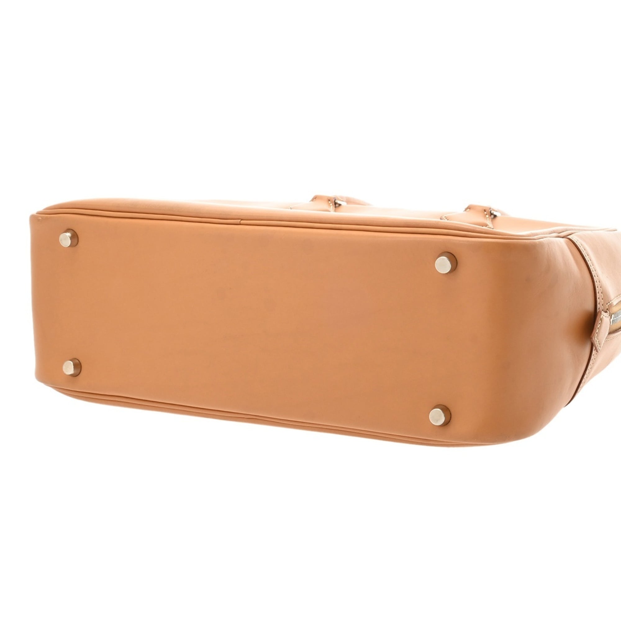Hermes Natural Vache Leather Handbag (Pre-Owned)