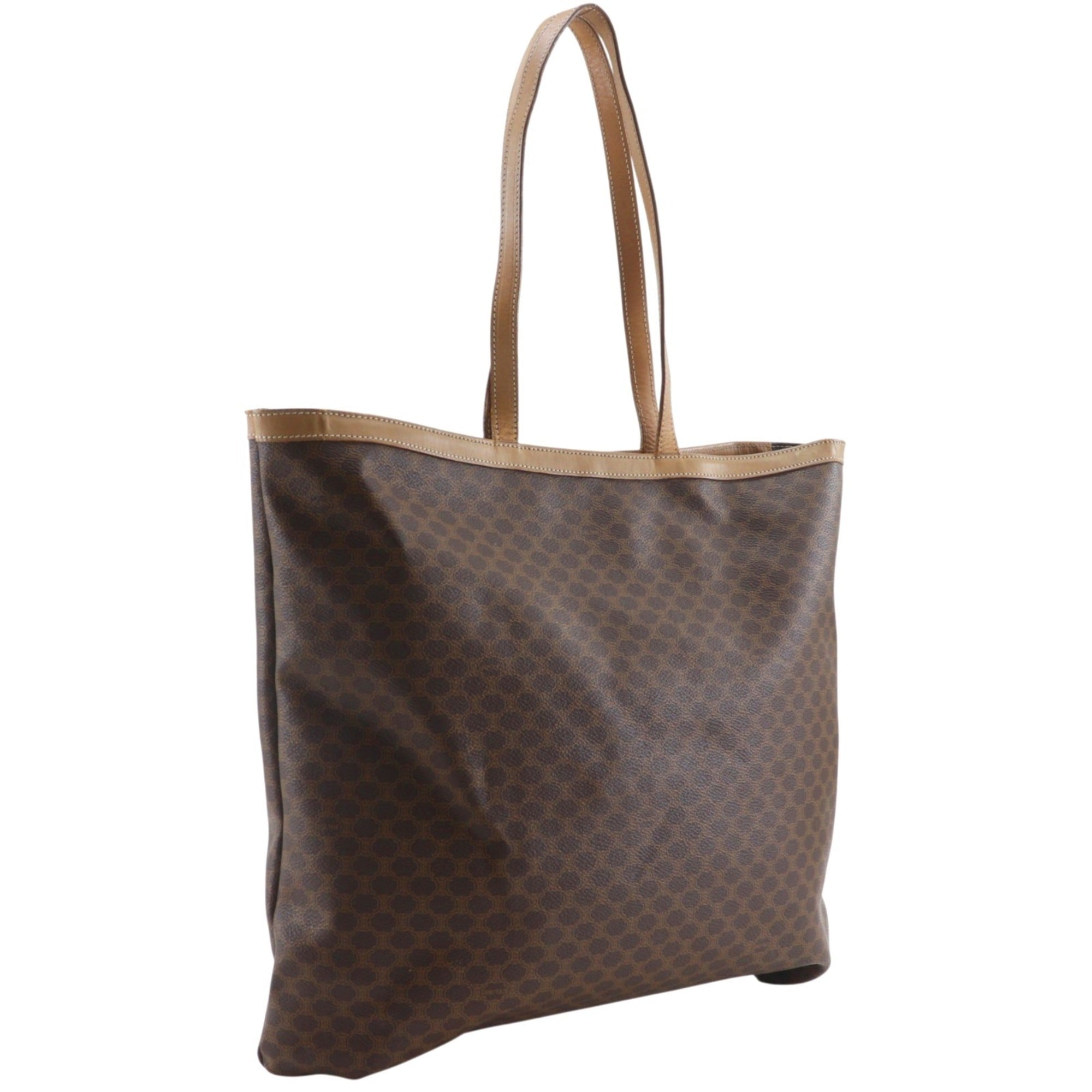 Celine Brown Pvc Tote Bag (Pre-Owned)