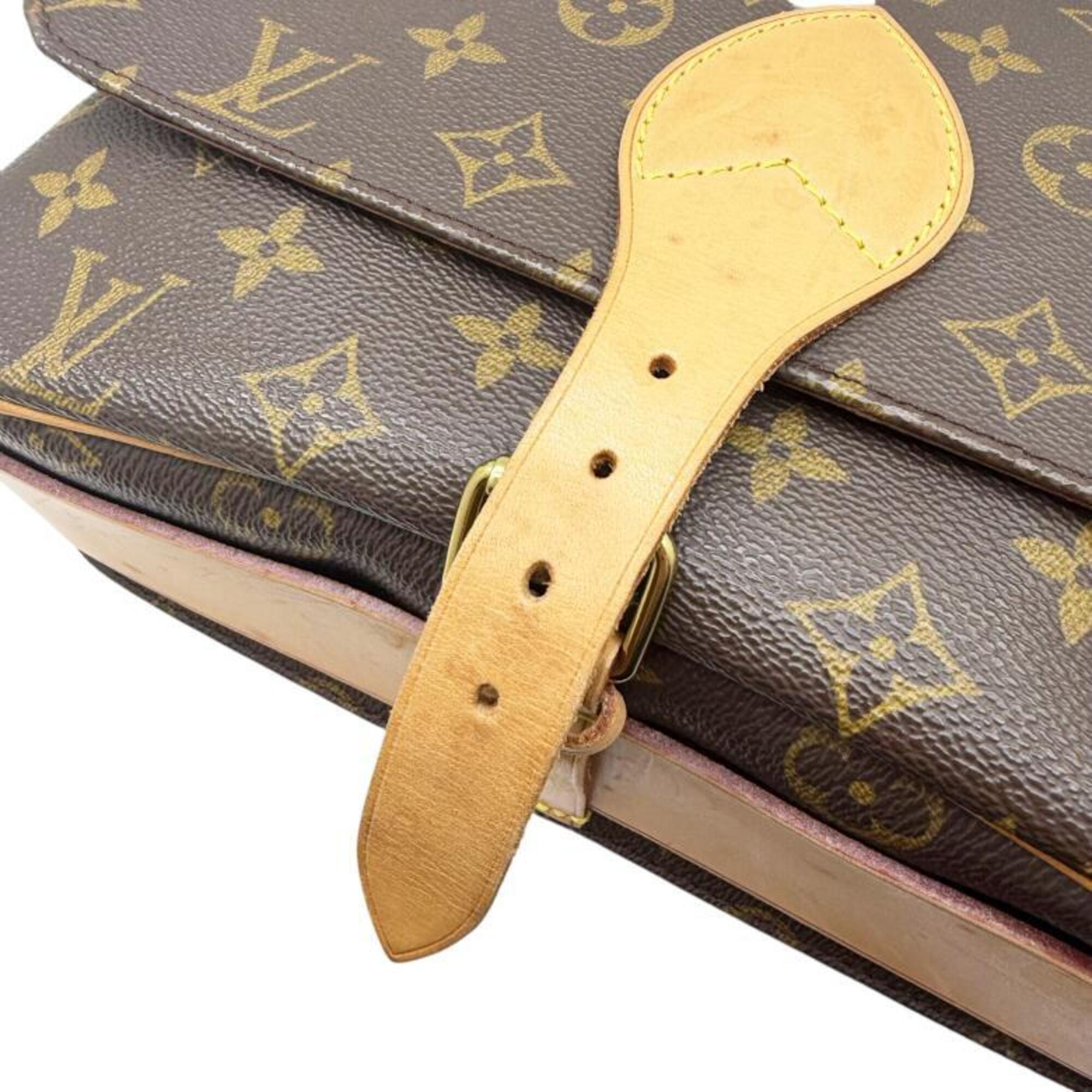 Louis Vuitton Brown Monogram Shoulder Bag (Pre-Owned)
