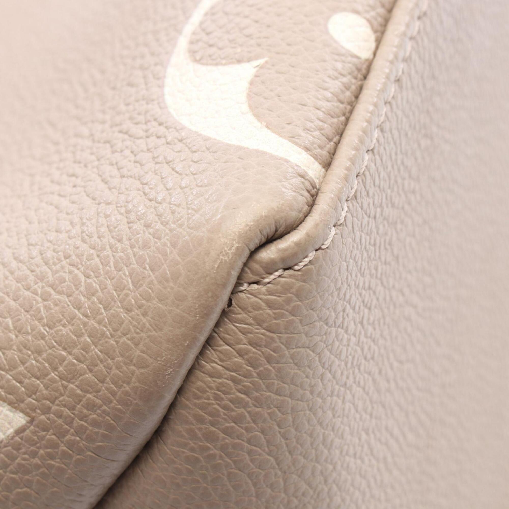 Louis Vuitton Beige Tourterelle Monogram Empreinte Leather Handbag (Pre-Owned)