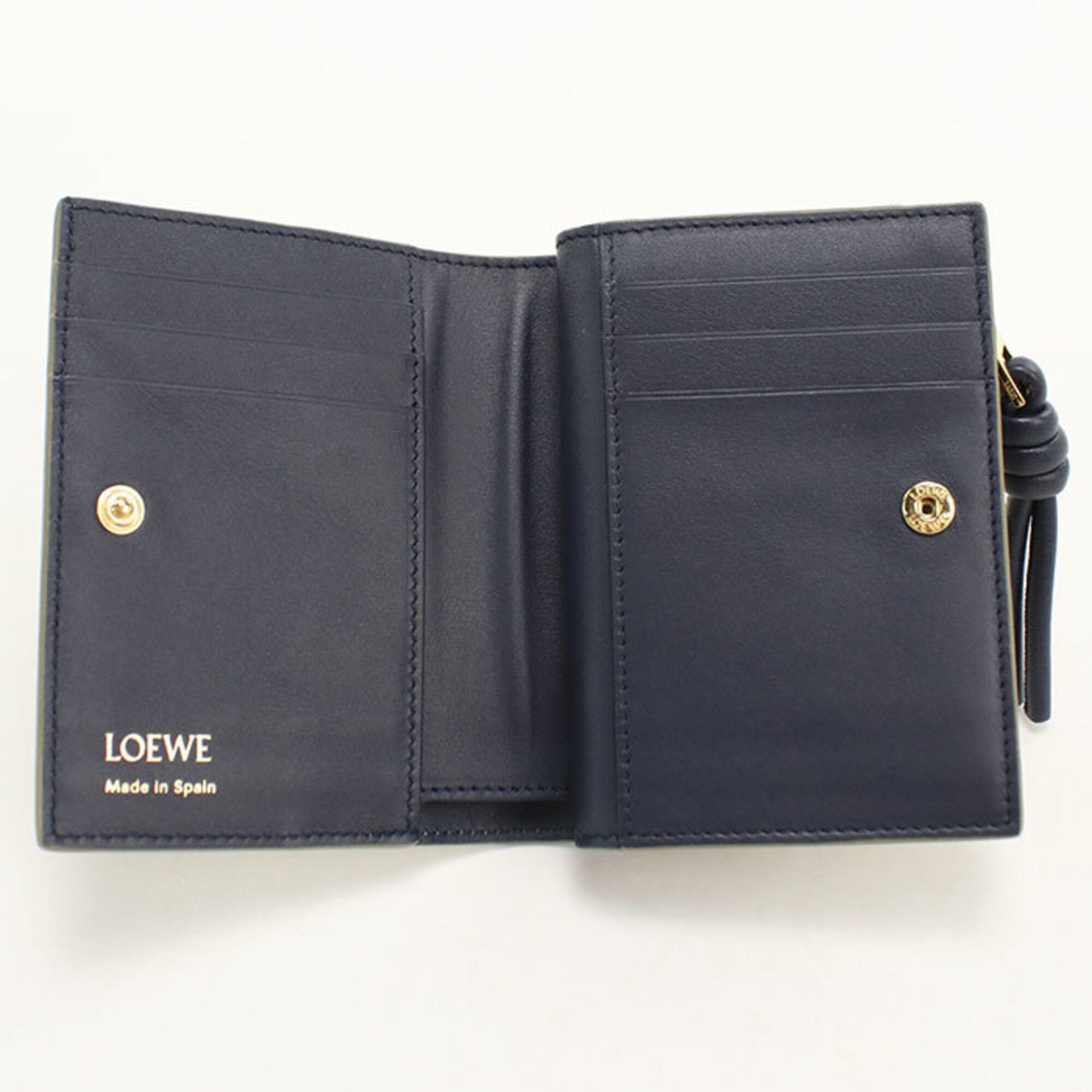 Loewe Khaki Wallet (Bi-Fold) (Pre-Owned)