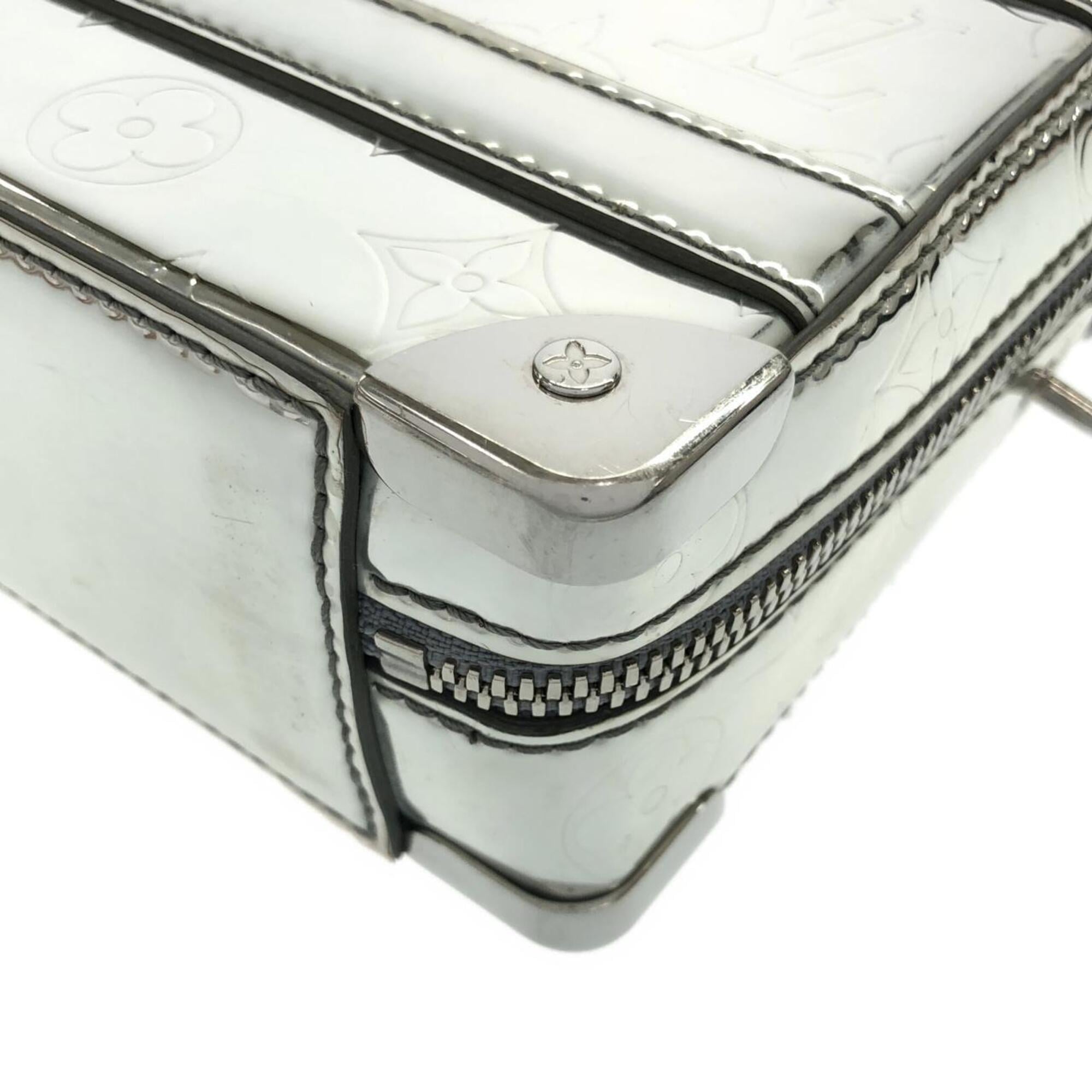 Louis Vuitton Silver Pvc Shoulder Bag (Pre-Owned)