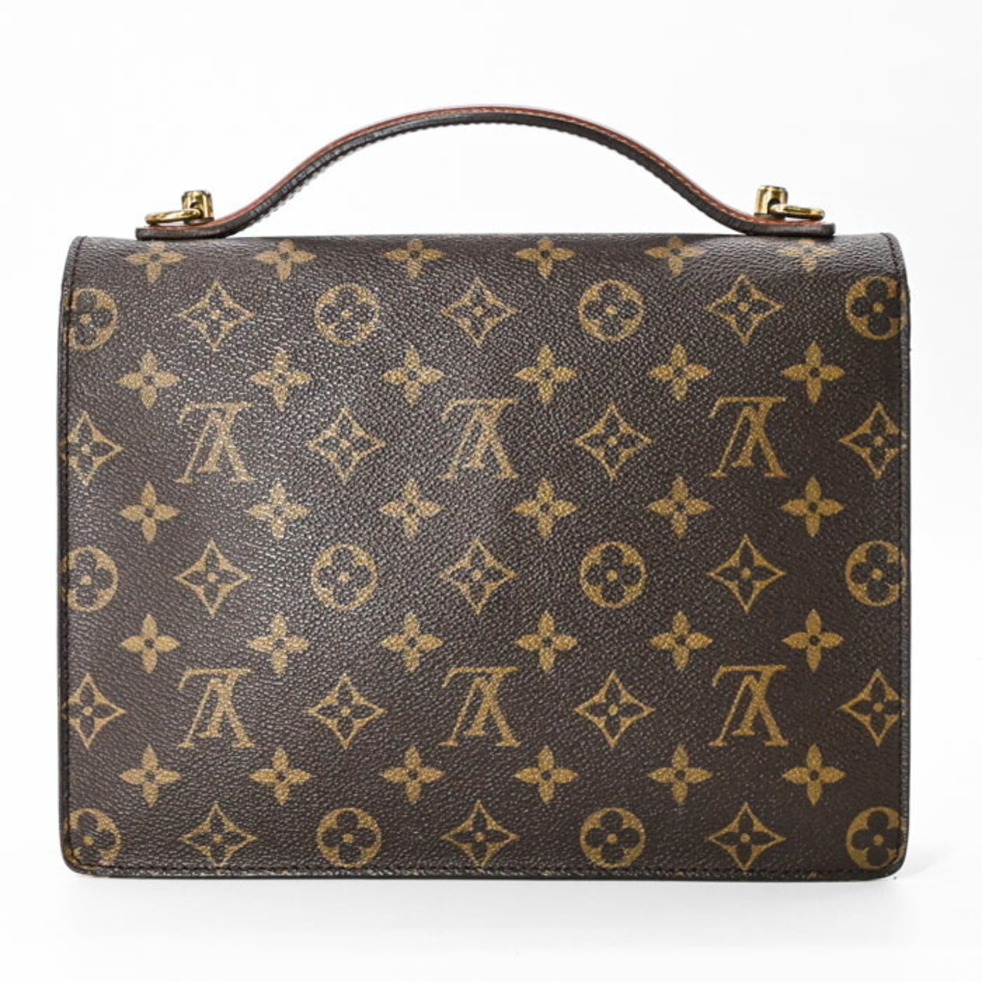 Louis Vuitton Monogram Brown Monogram Pvc Handbag (Pre-Owned)