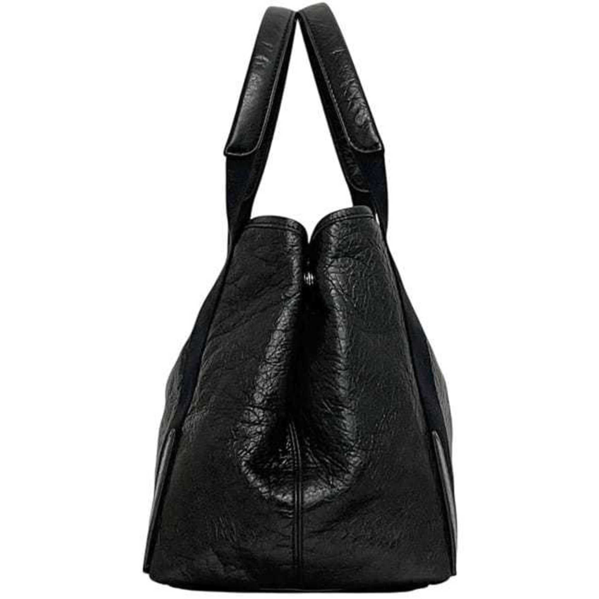 Balenciaga Black Leather Tote Bag (Pre-Owned)