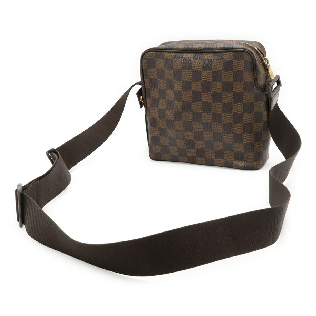 Louis Vuitton Brown Damier Canvas Pvc Damier Canvas Pochette Shoulder Bag (Pre-Owned)