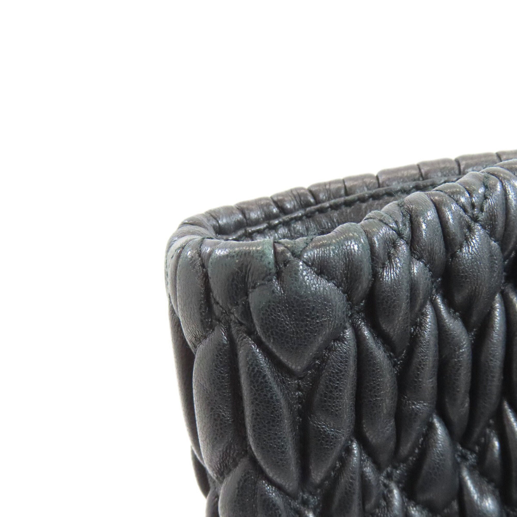 Miu Miu Black Leather Handbag (Pre-Owned)