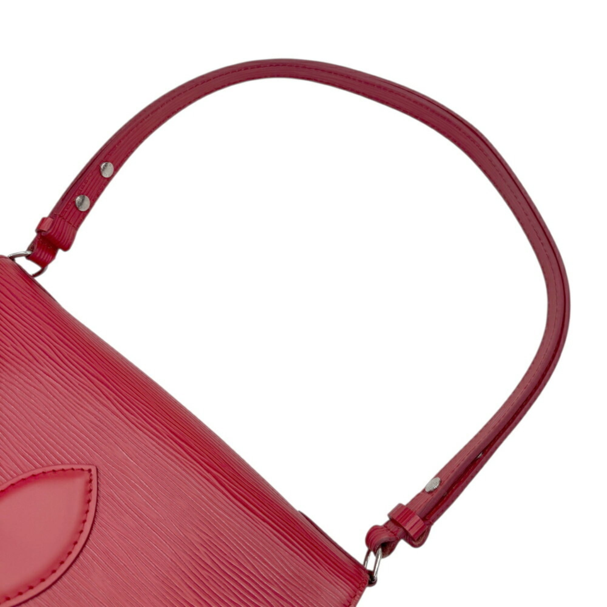 Louis Vuitton Red Brown Monogram Epi Leather Shoulder Bag (Pre-Owned)