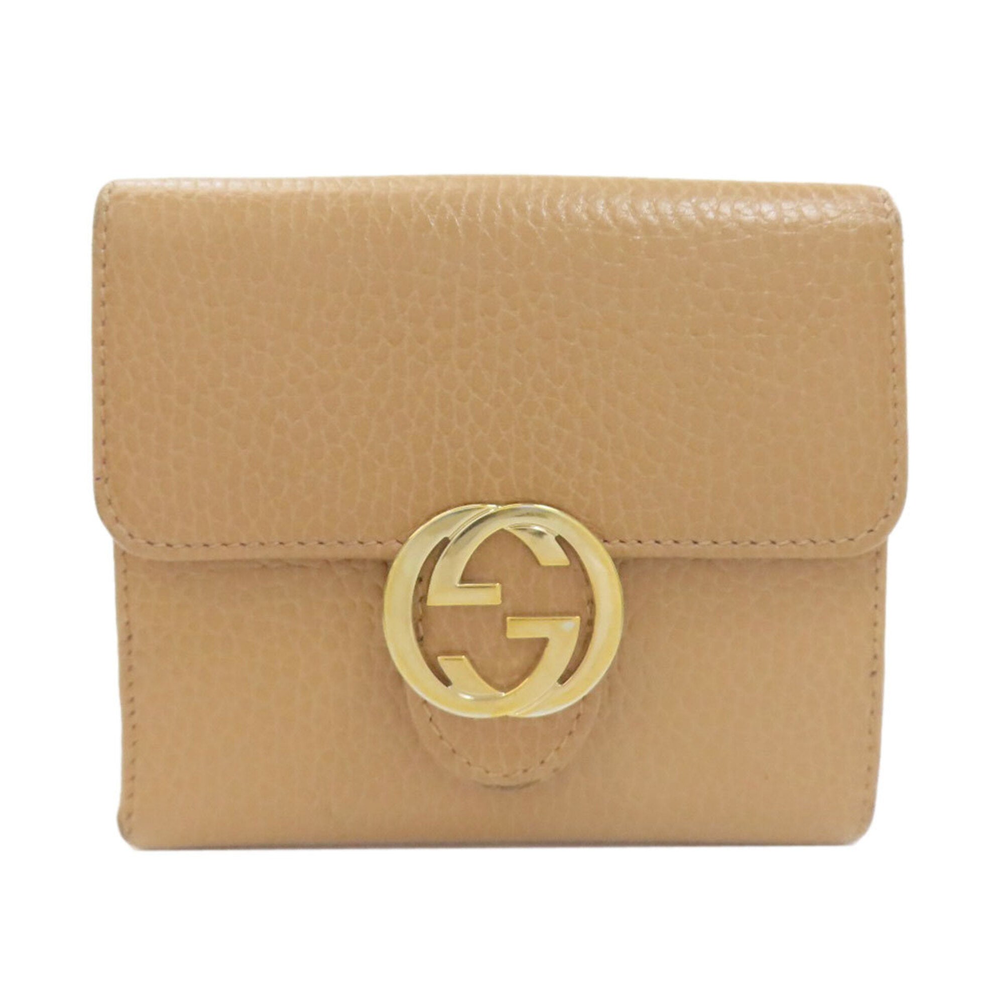 Gucci Brown Leather Wallet (Bi-Fold) (Pre-Owned)