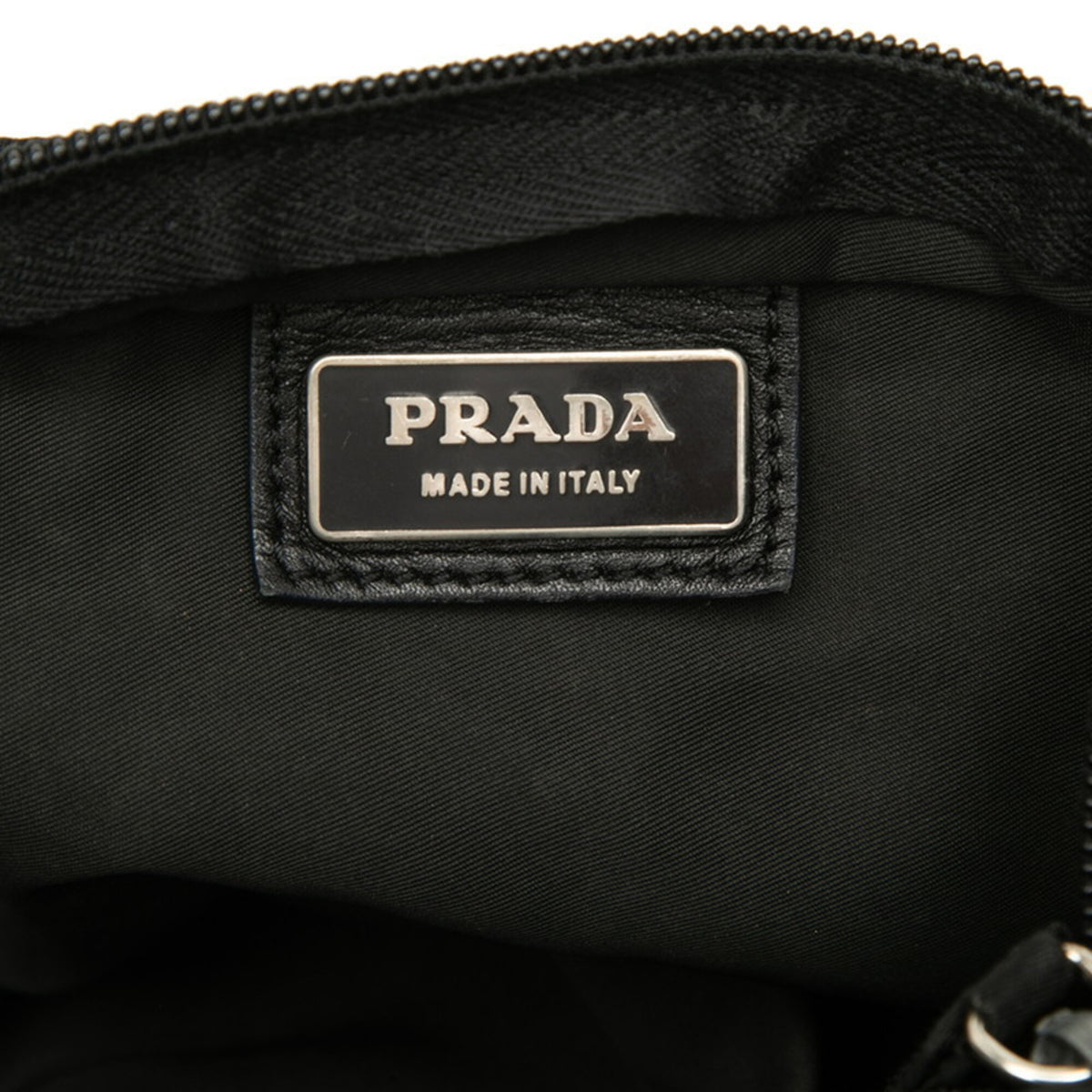 Prada Black Nylon Shoulder Bag (Pre-Owned)