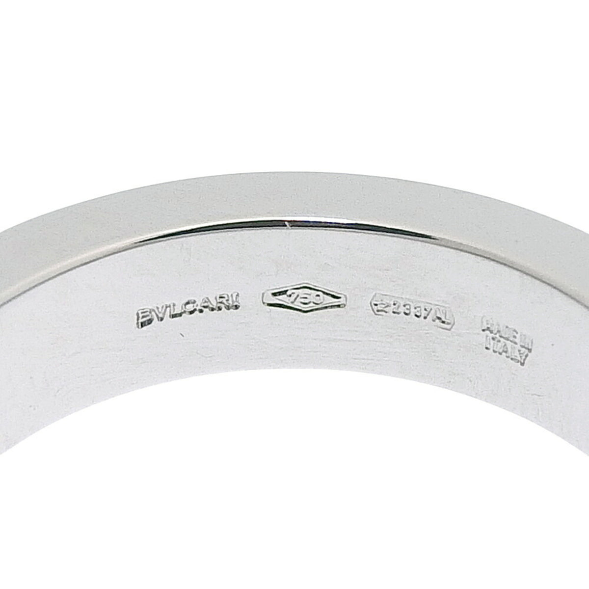 Bvlgari White Gold White Gold (18K) Band Ring (Pre-Owned)