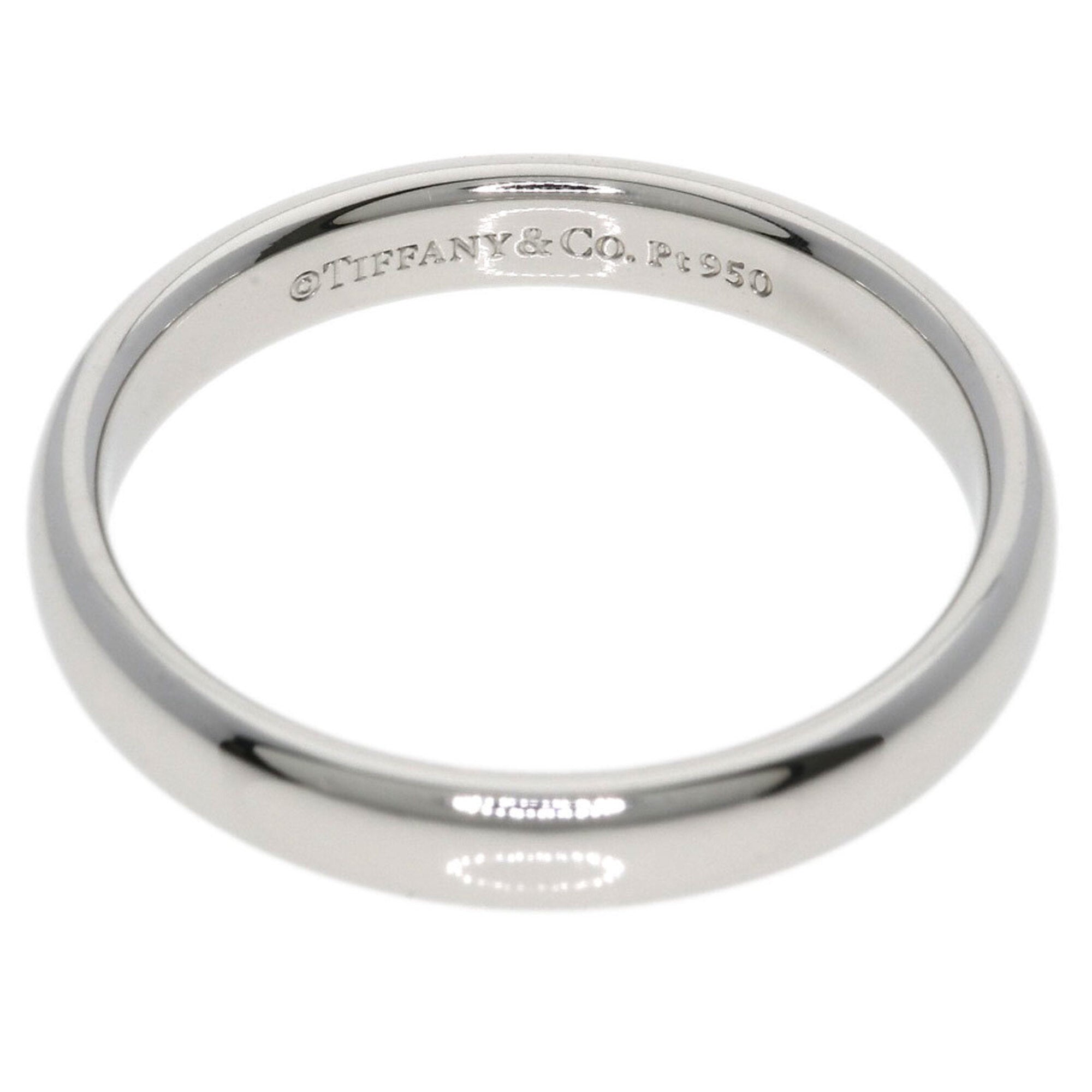 Tiffany Platinum 950 Band Ring (Pre-Owned)