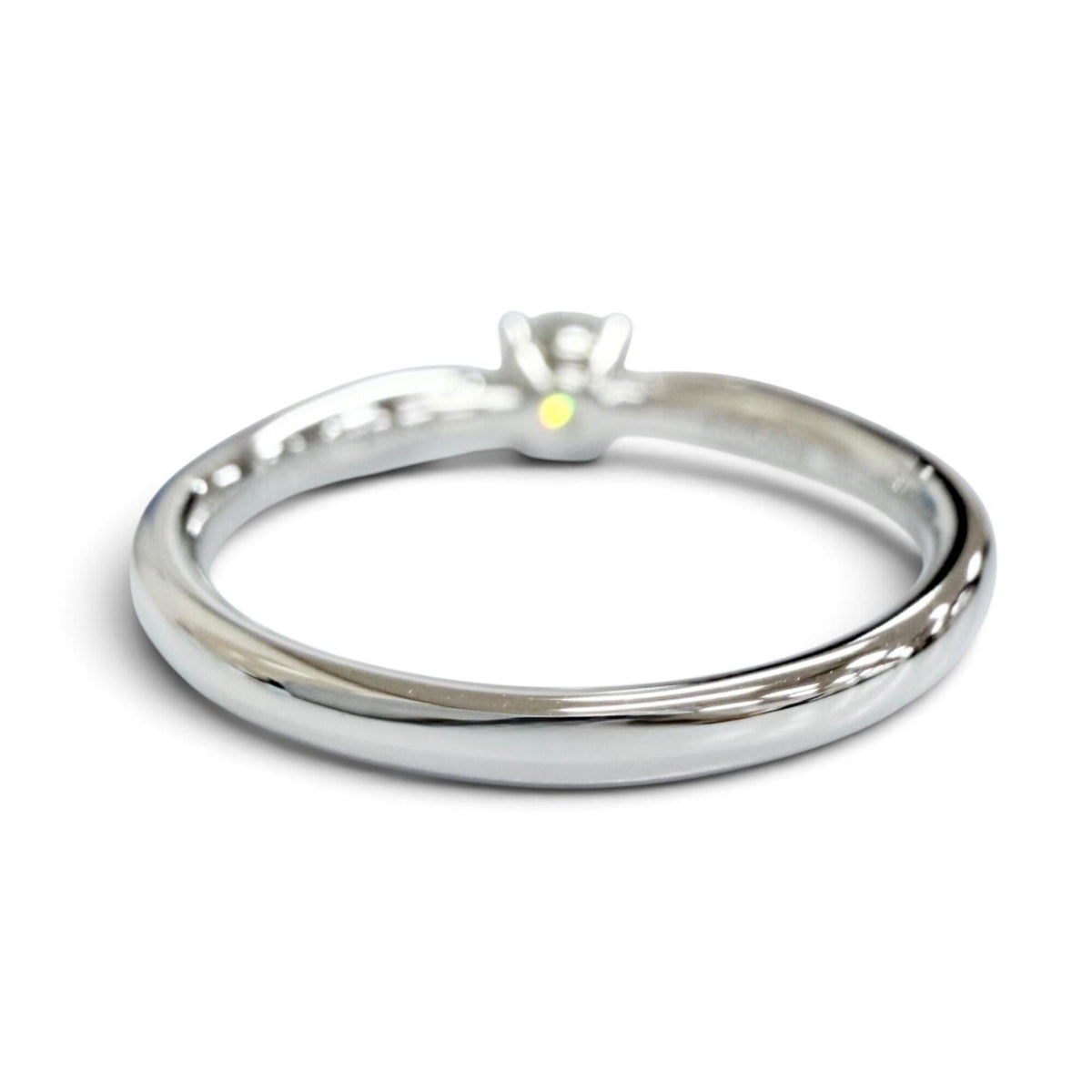 Tiffany Platinum Platinum 950 Band Ring (Pre-Owned)