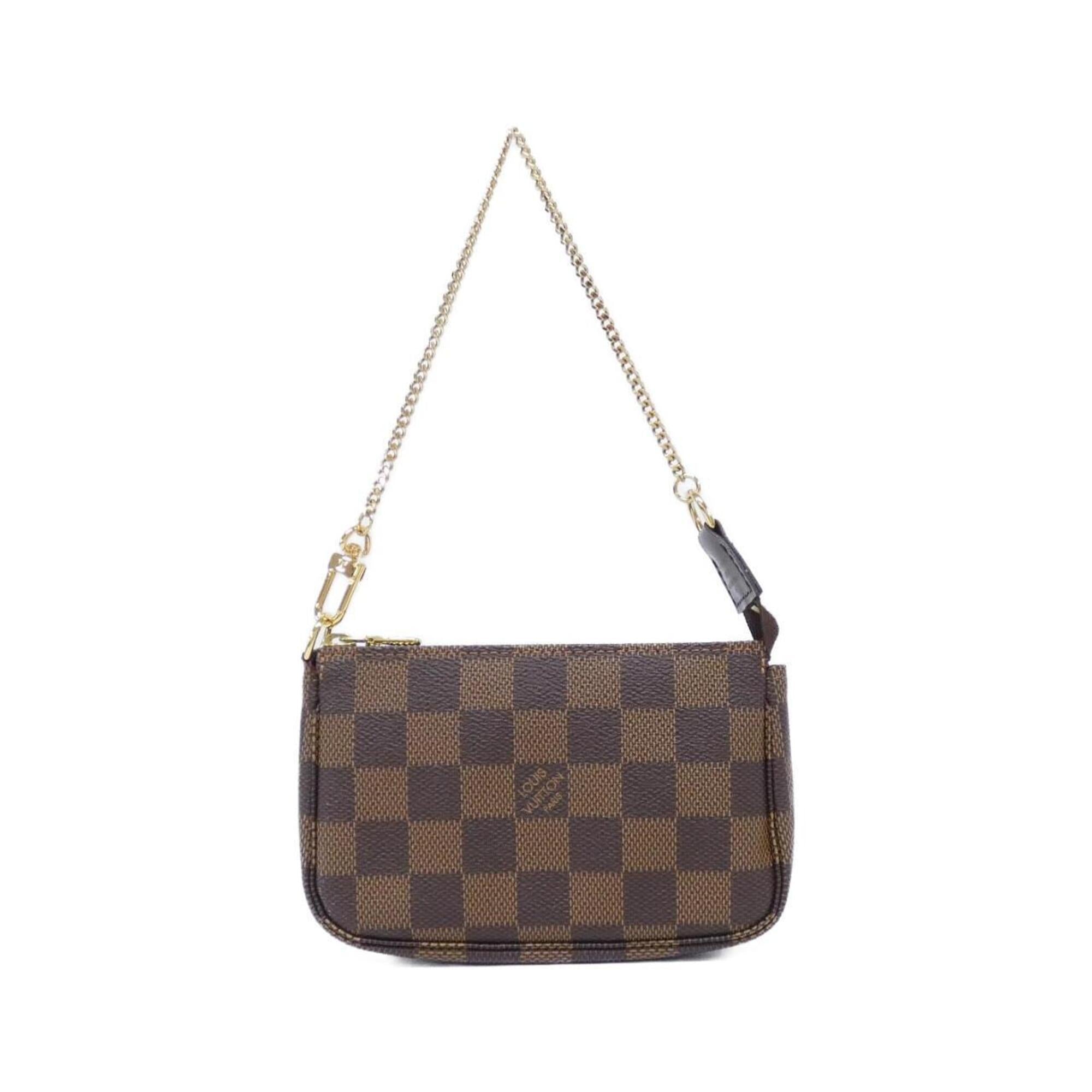 Louis Vuitton Ebene Coated Canvas Pochette Pouch (Pre-Owned)