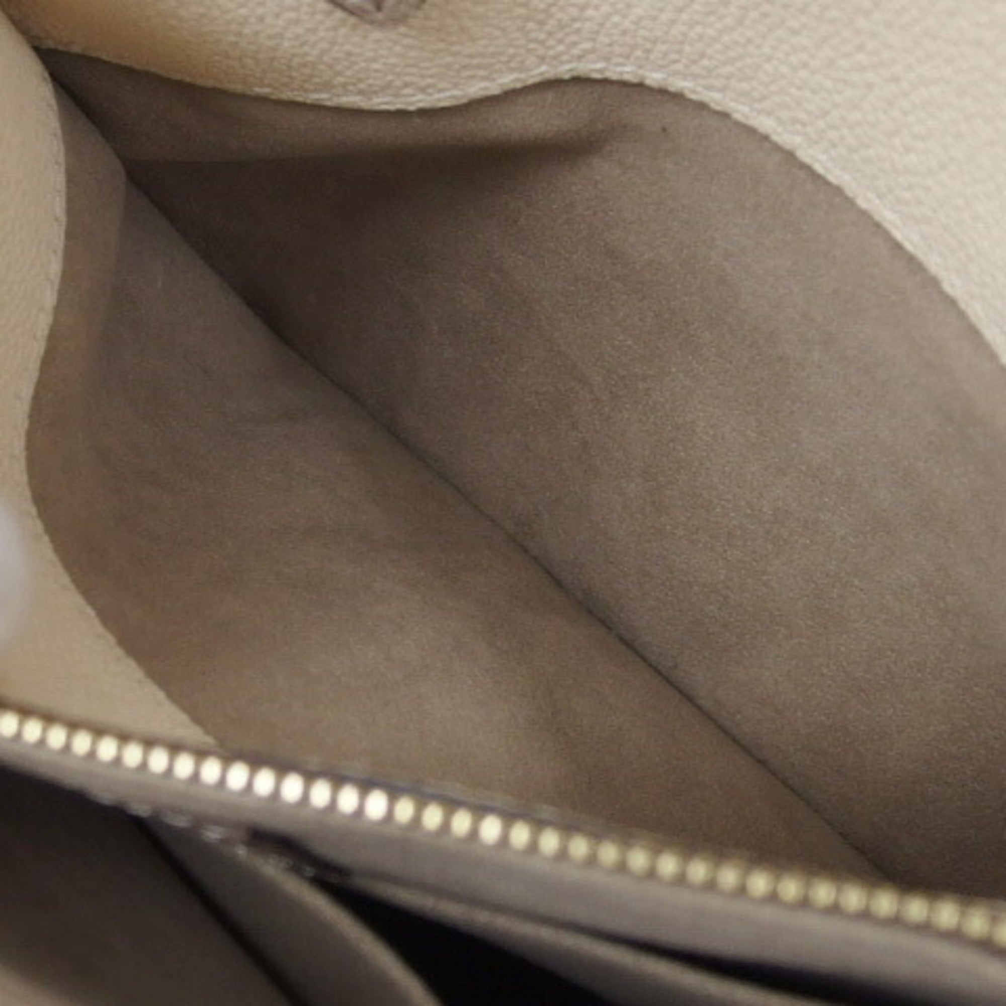 Louis Vuitton Gray Beige Grayish Monogram Empreinte Leather Handbag Shoulder Bag Tote Bag (Pre-Owned)