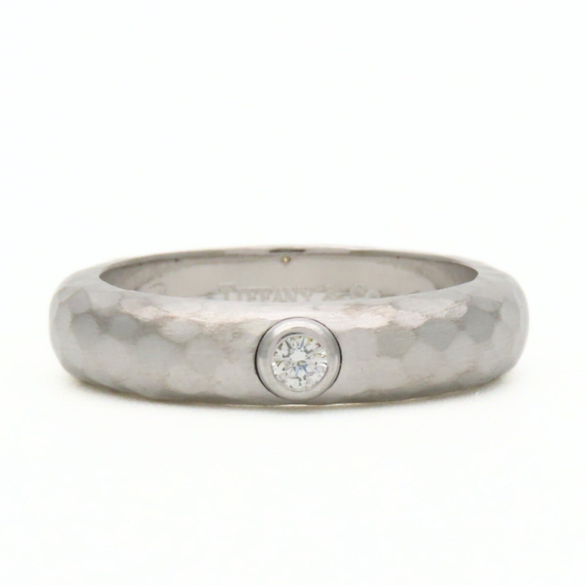 Tiffany White Gold White Gold (18K) Band Ring (Pre-Owned)