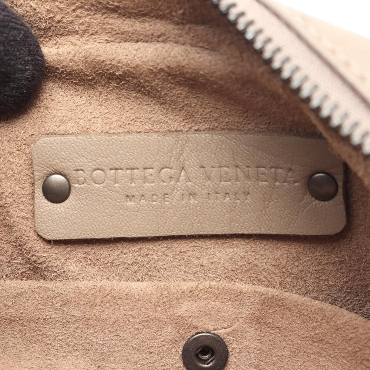 Bottega Veneta Beige Intrecciato Fanny Pack (Pre-Owned)