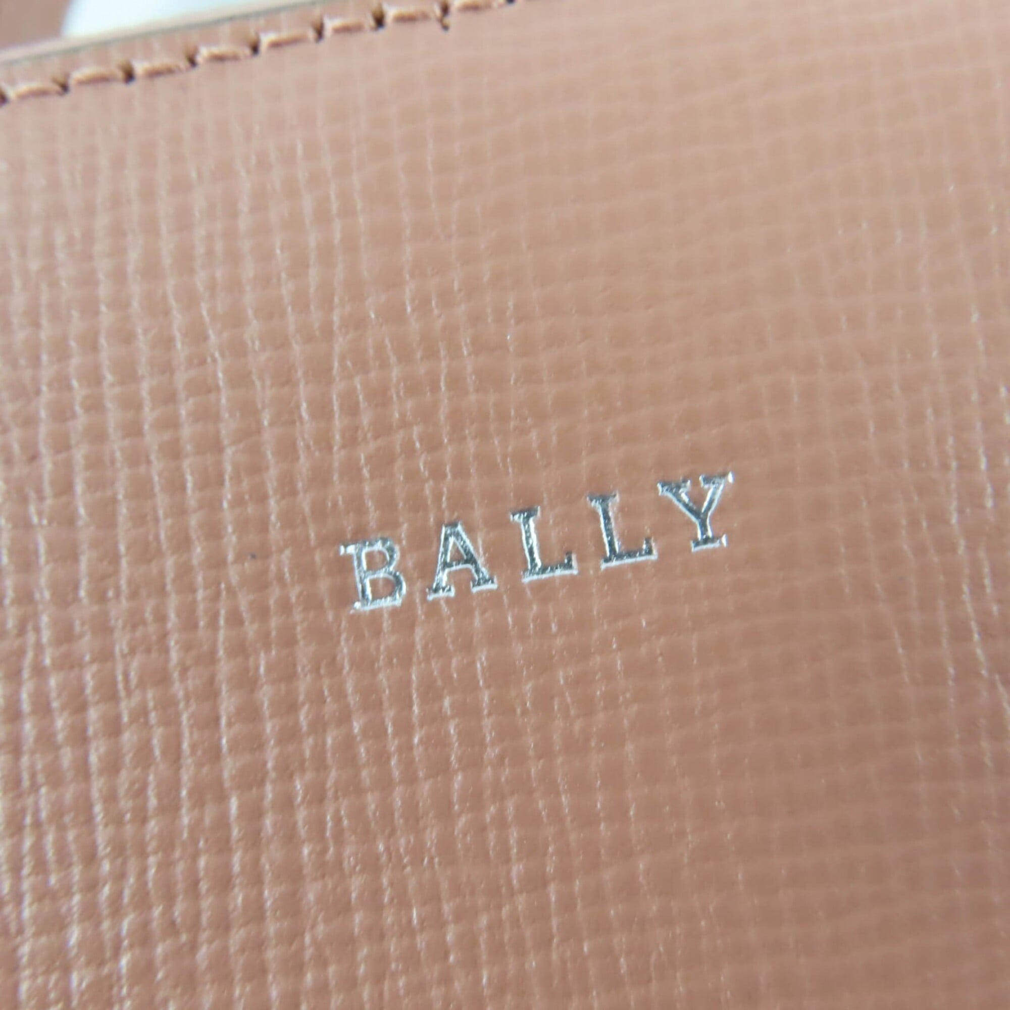Bally Pink Leather Briefcase Handbag Shoulder Bag (Pre-Owned)