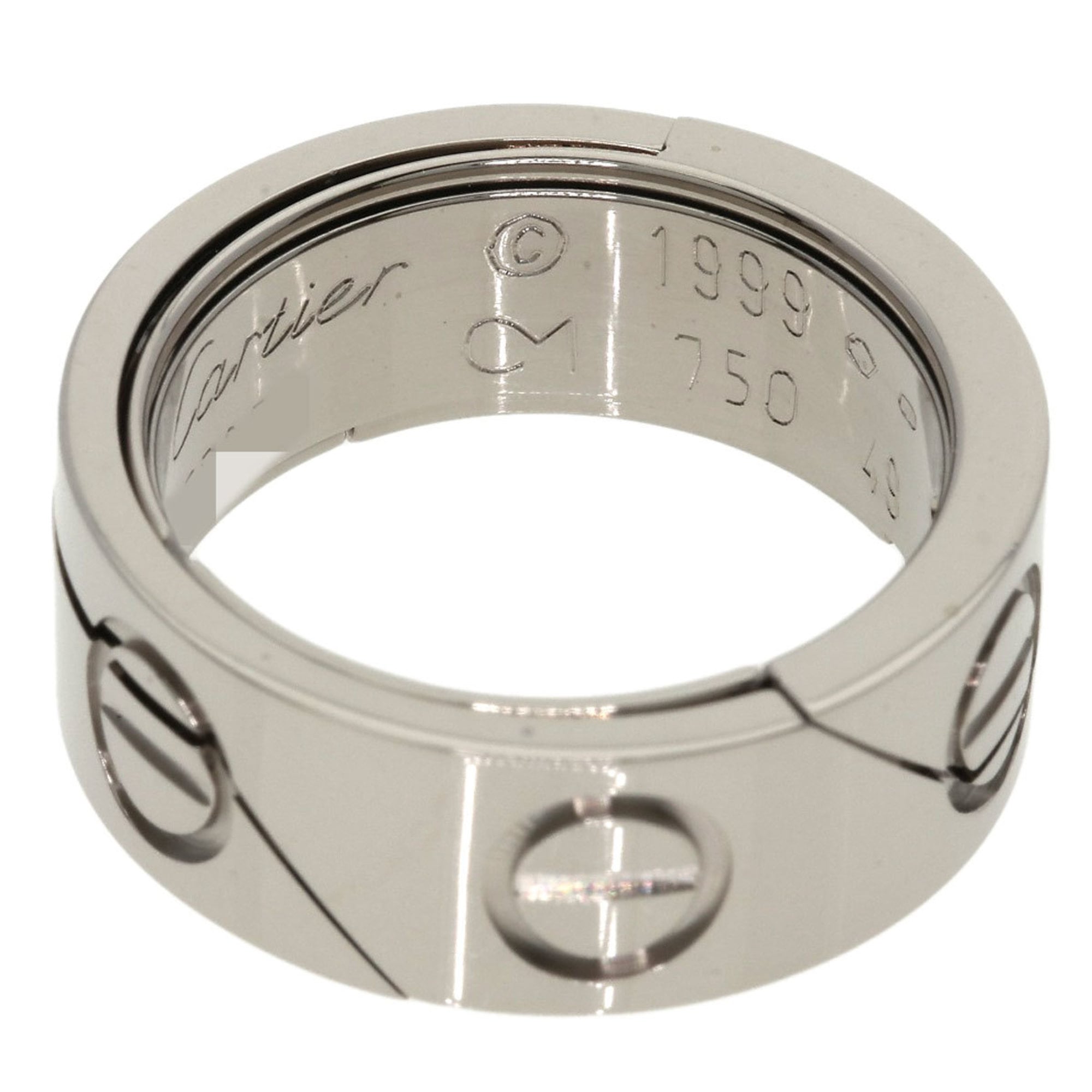 Cartier White Gold (18K) Band Ring (Pre-Owned)