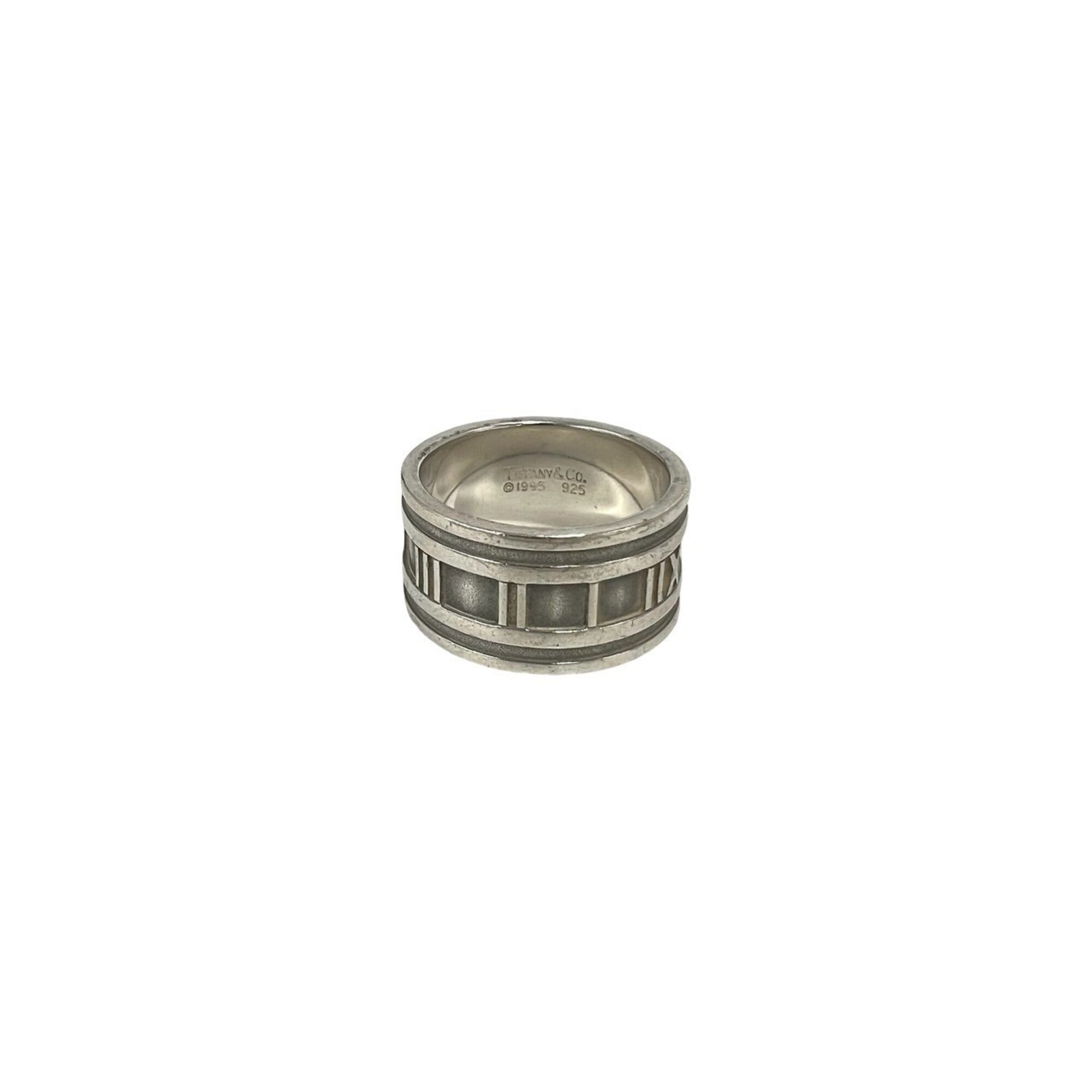 Tiffany Silver Silver 925 Band Ring (Pre-Owned)