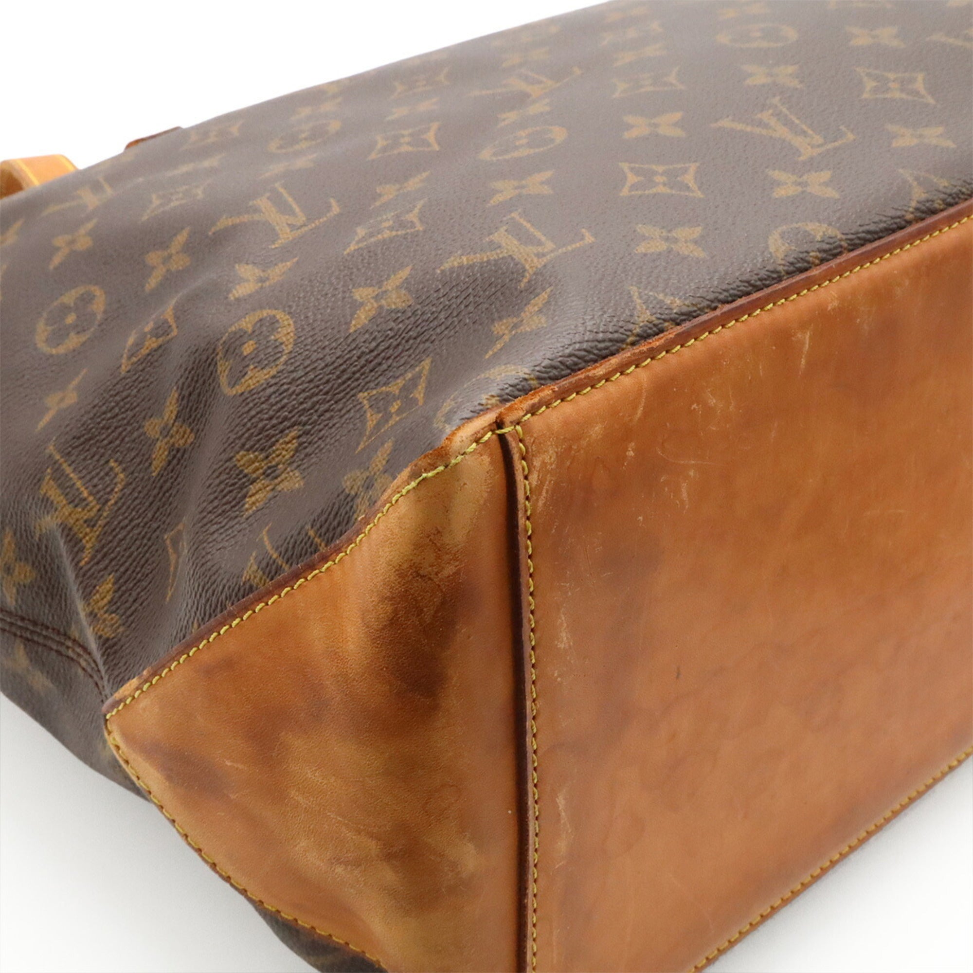 Louis Vuitton Brown Monogram Shoulder Bag Tote Bag (Pre-Owned)