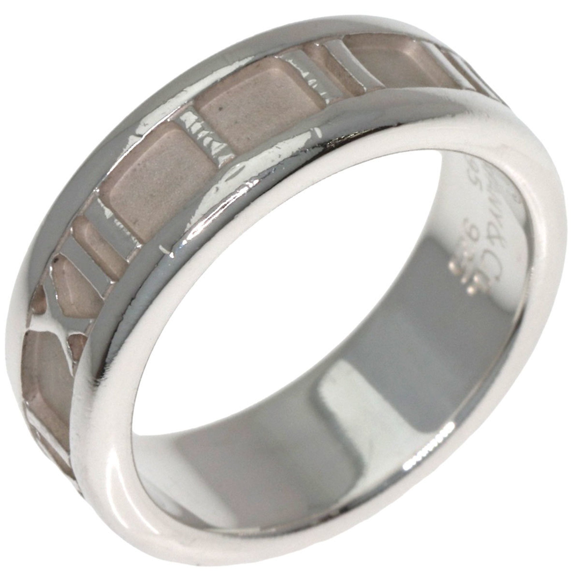 Tiffany Silver Silver Band Ring (Pre-Owned)
