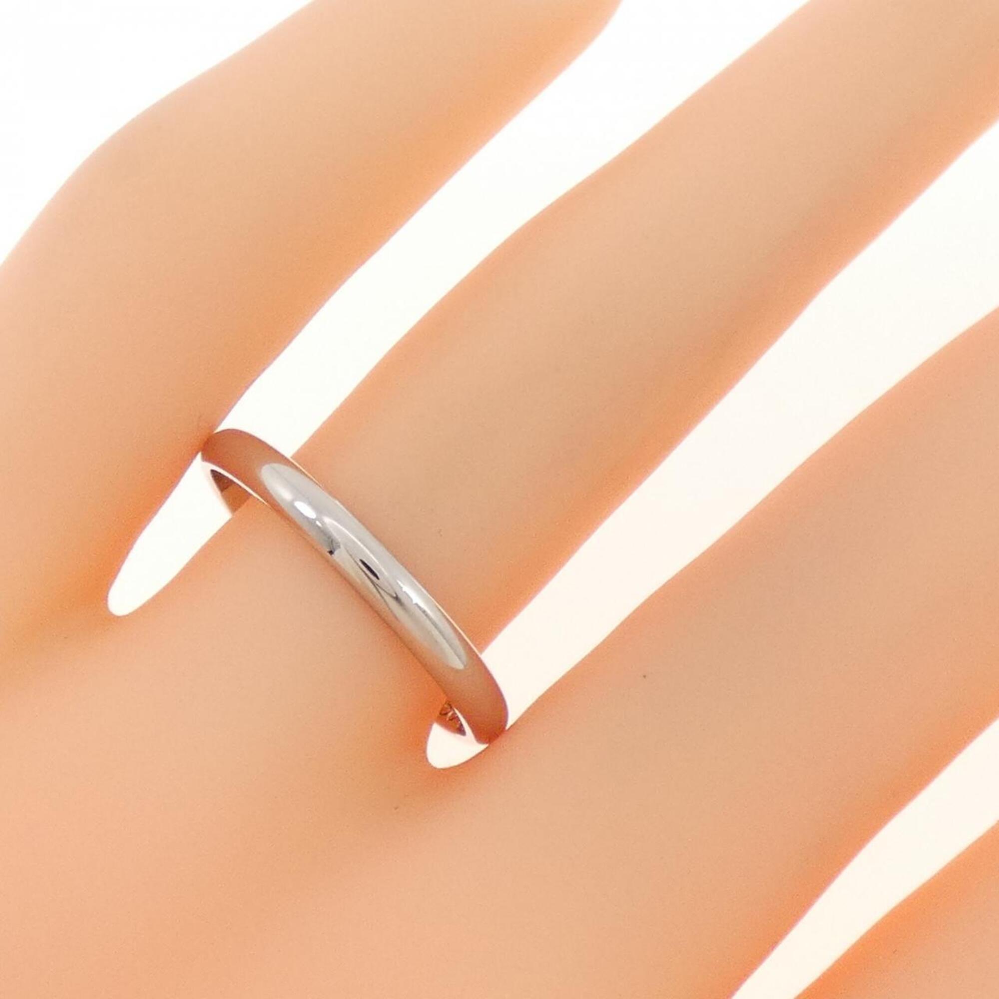 Cartier Silver Platinum 950 Wedding Ring (Pre-Owned)