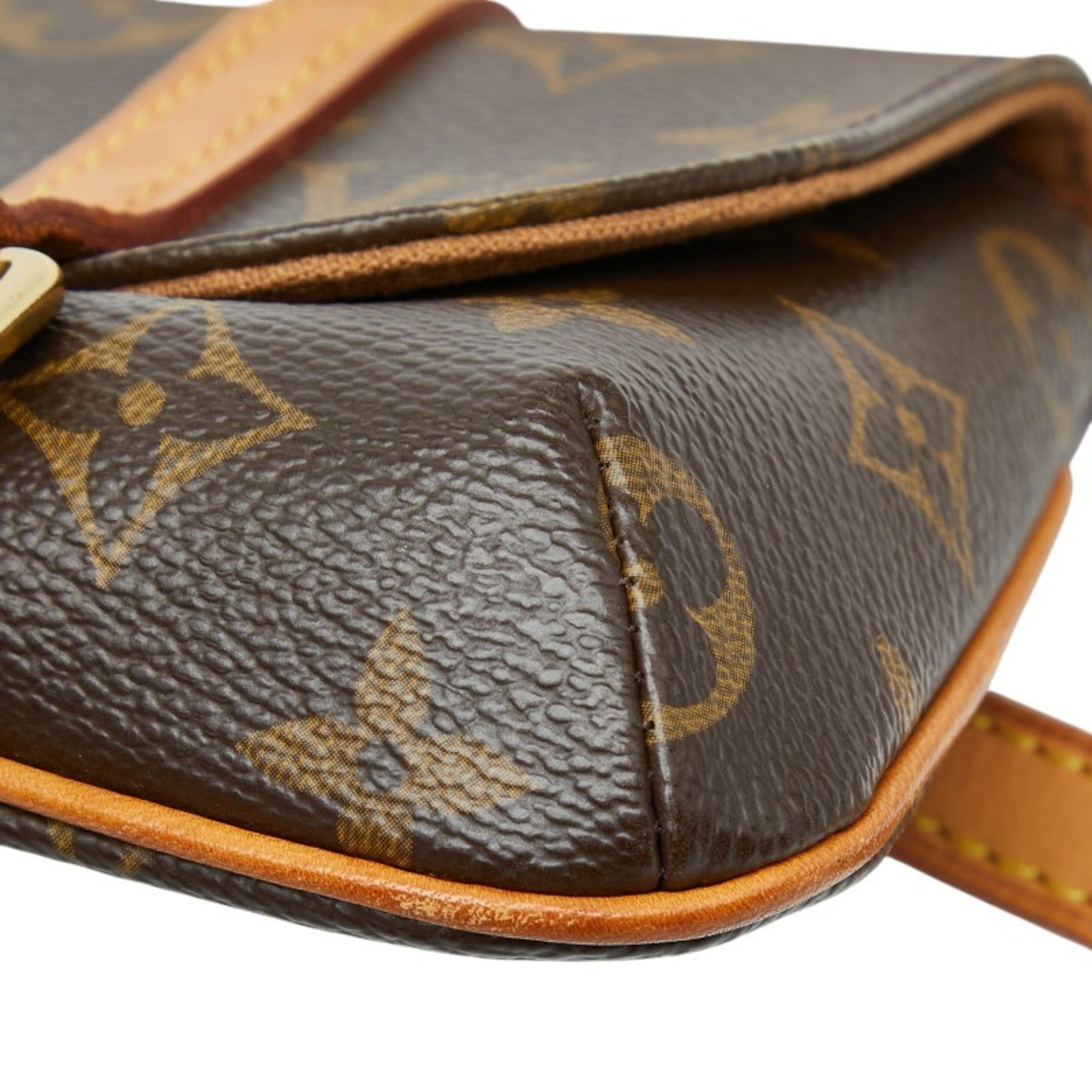 Louis Vuitton Brown Pvc Leather Fanny Pack Pochette (Pre-Owned)