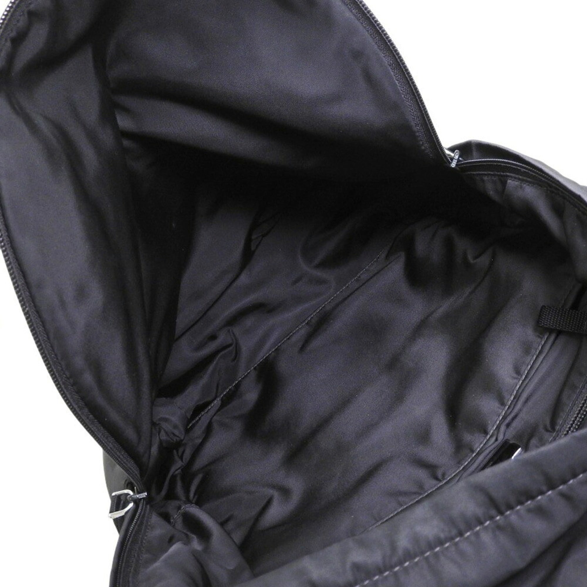 Prada Black Nylon Backpack (Pre-Owned)