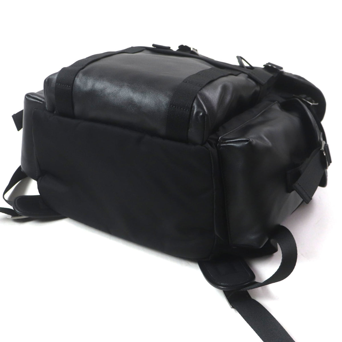 Tod's Black Fabric Leather Backpack (Pre-Owned)