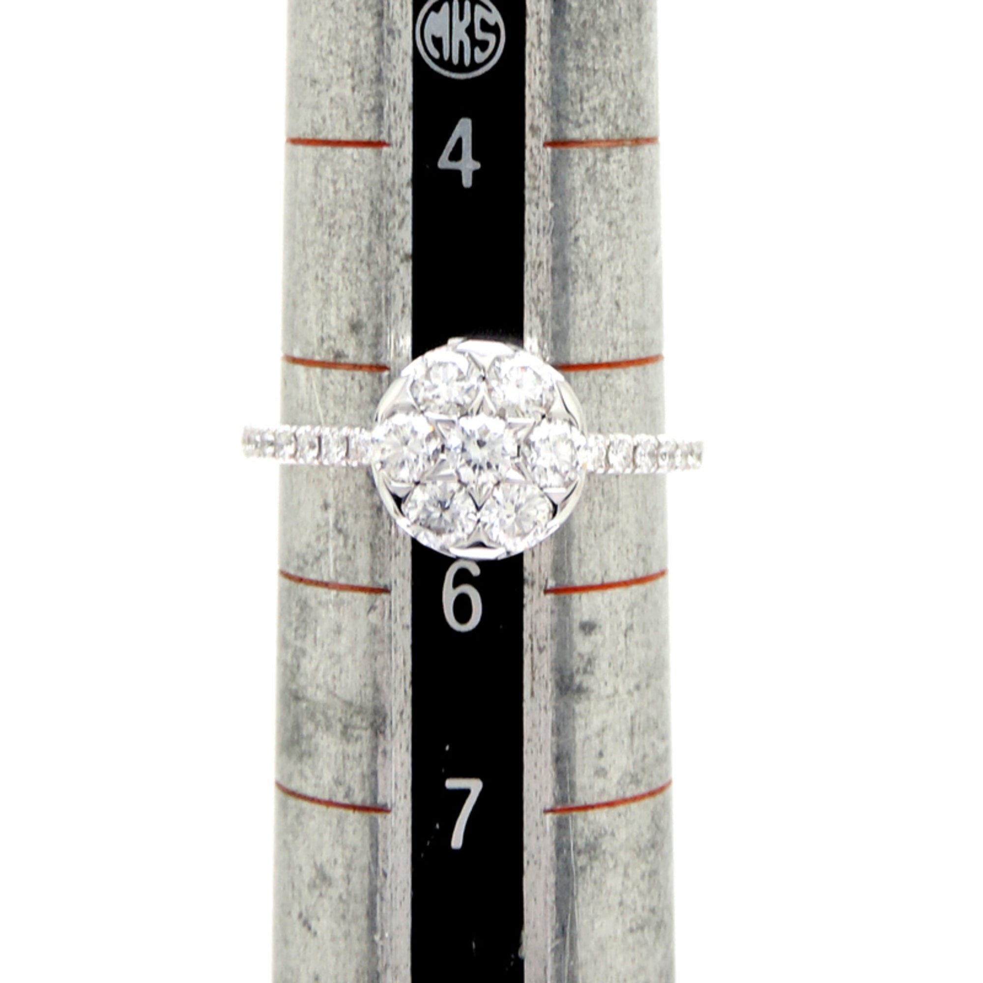 Cartier White Gold (18K) Band Ring (Pre-Owned)
