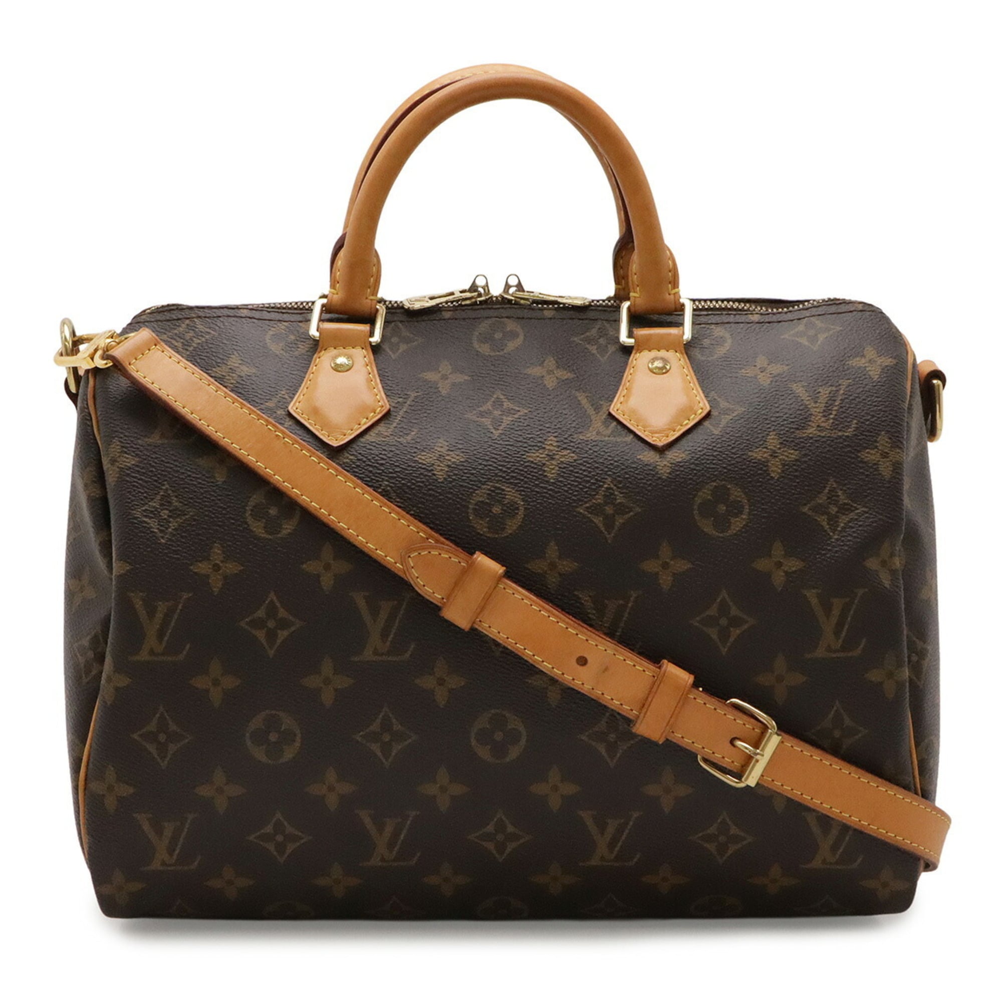 Louis Vuitton Brown Monogram Monogram Handbag Shoulder Bag (Pre-Owned)