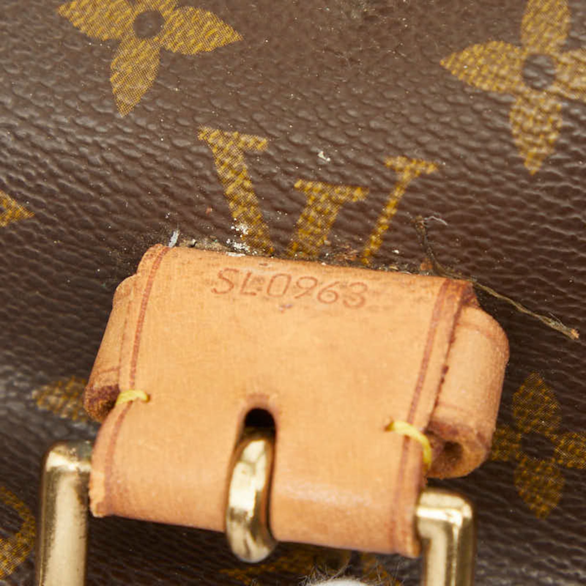 Louis Vuitton Black Brown Monogram Pvc Leather Handbag Shoulder Bag (Pre-Owned)