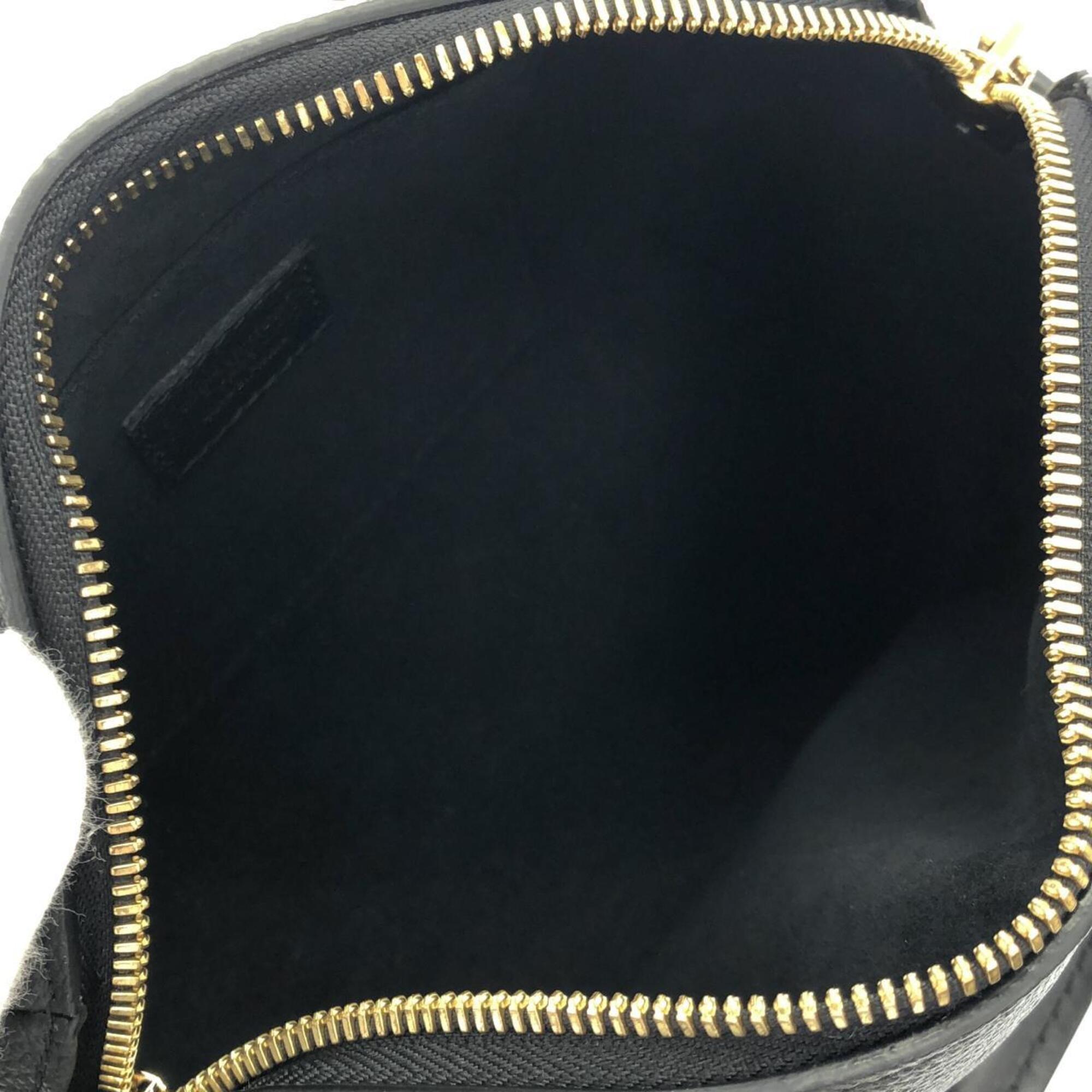 Louis Vuitton Black Leather Boston Bag (Pre-Owned)
